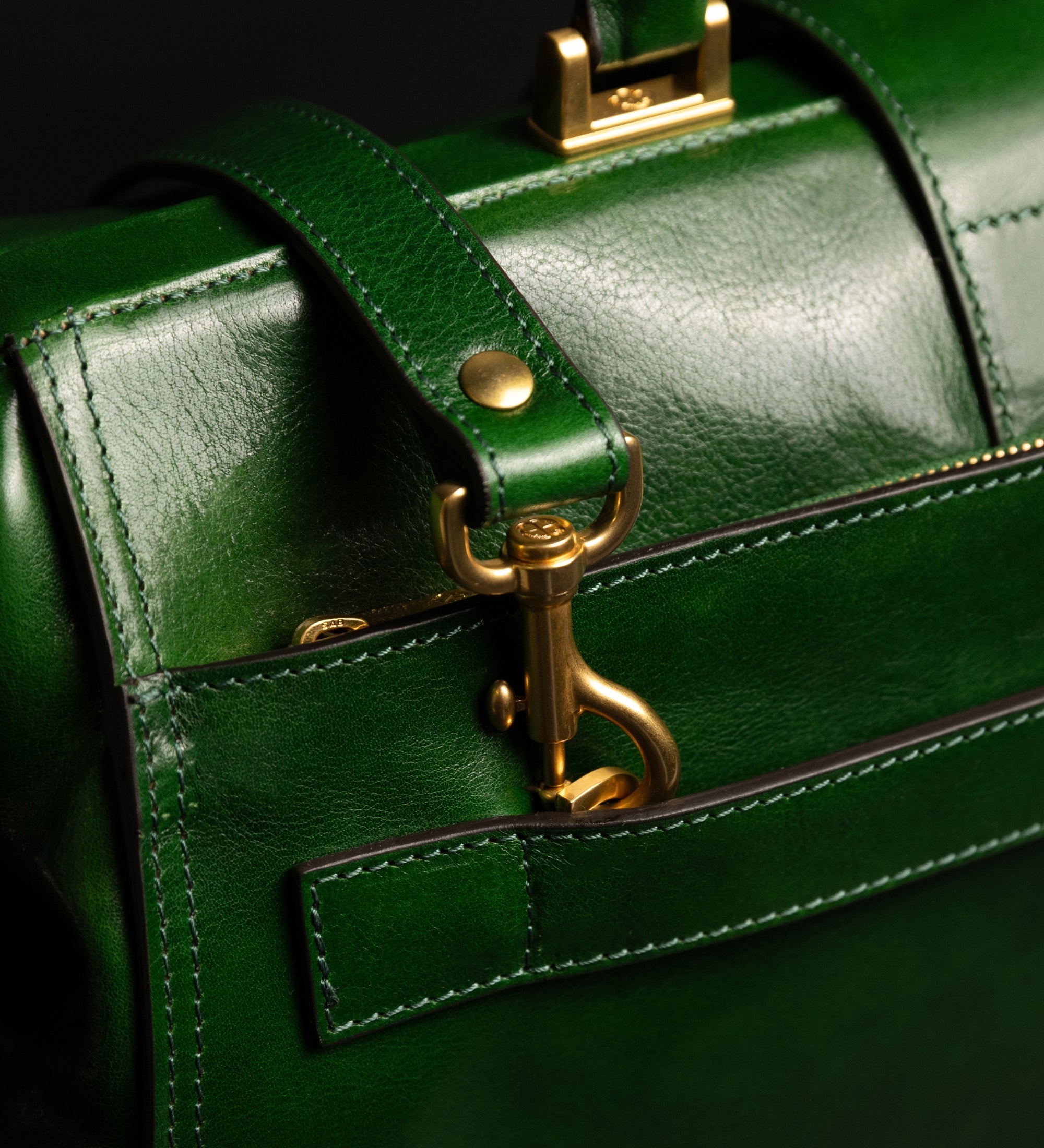 Large Leather Doctor Bag - Mrs Dalloway