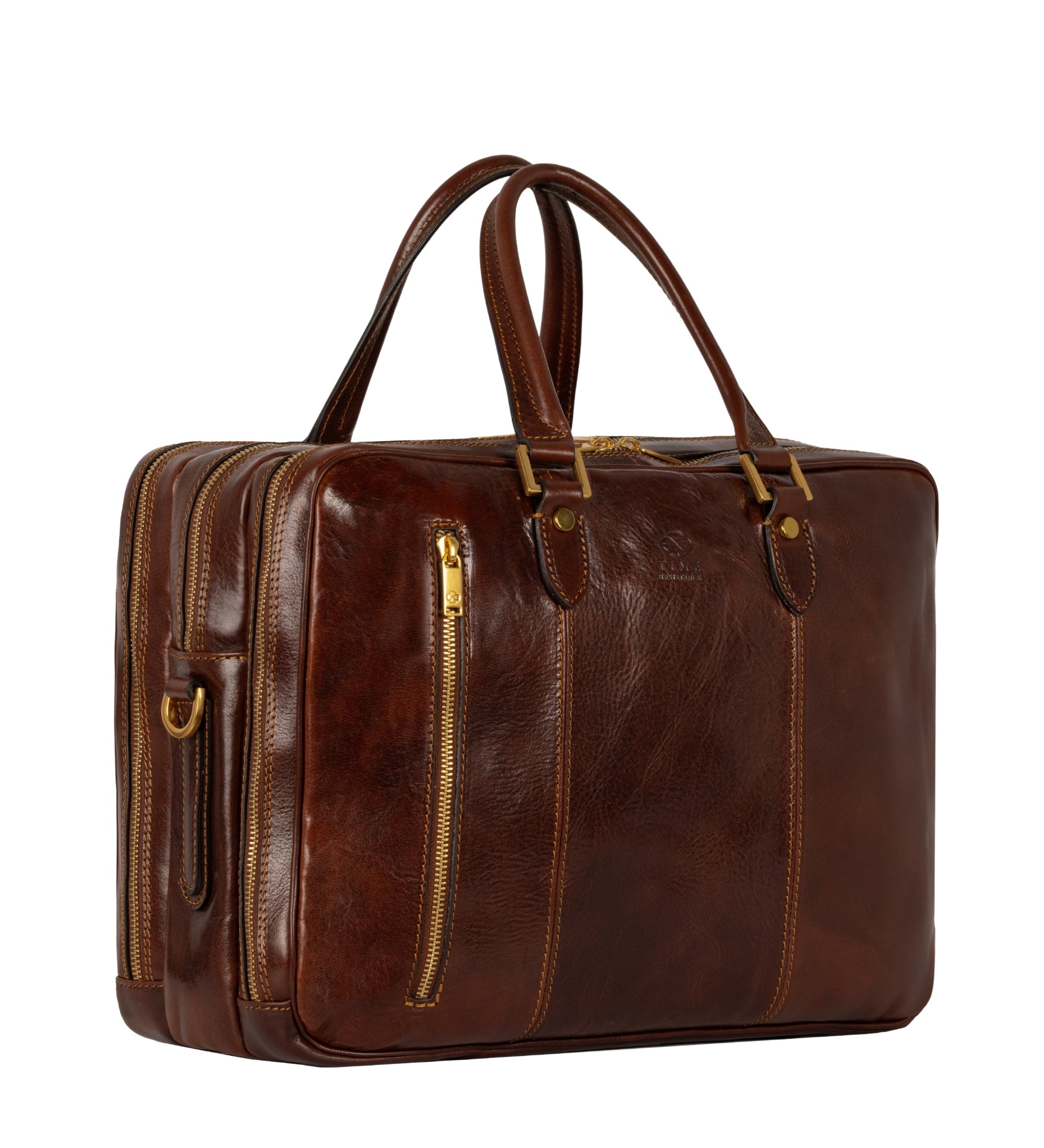 Leather Convertible Briefcase Backpack - A Farewell to Arms