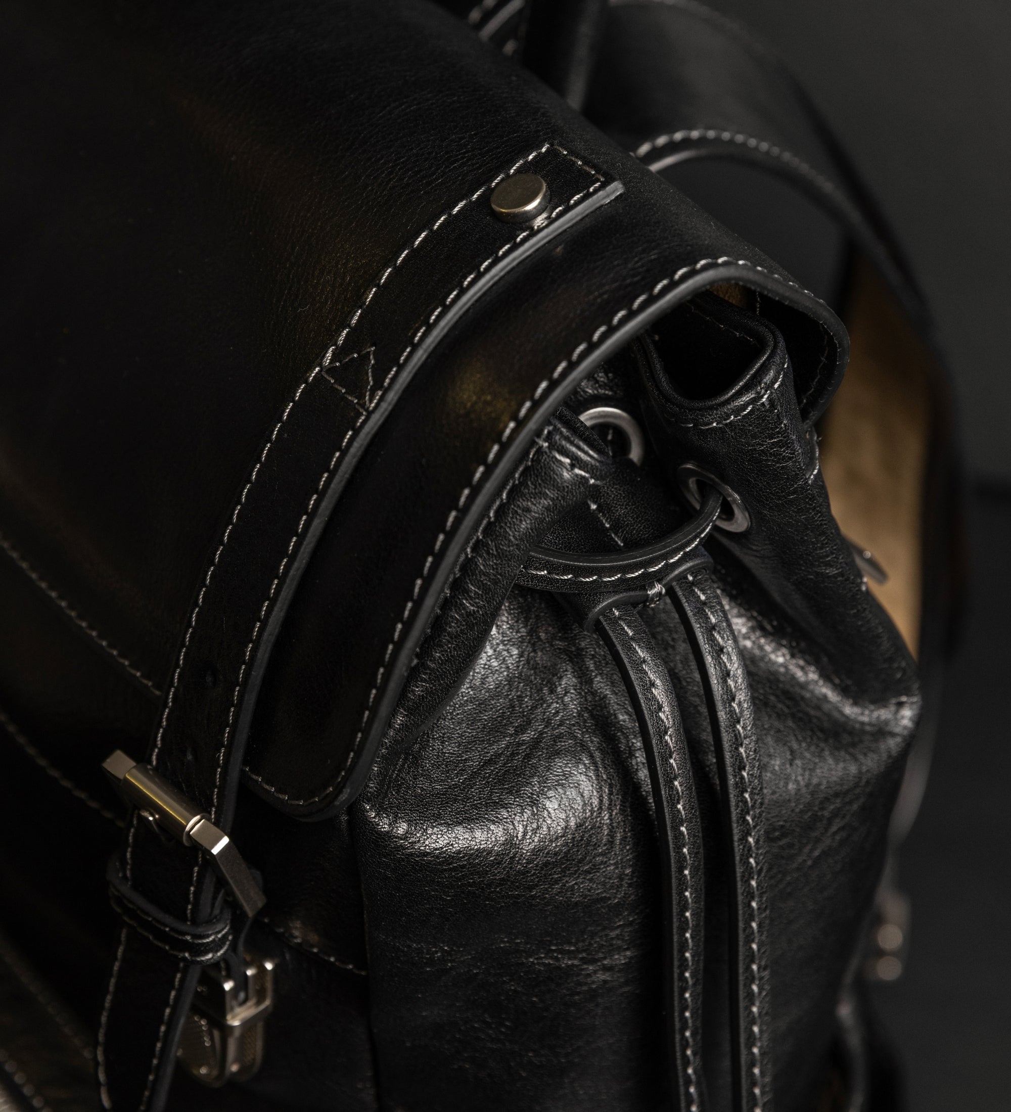 Leather Backpack - The Good Earth