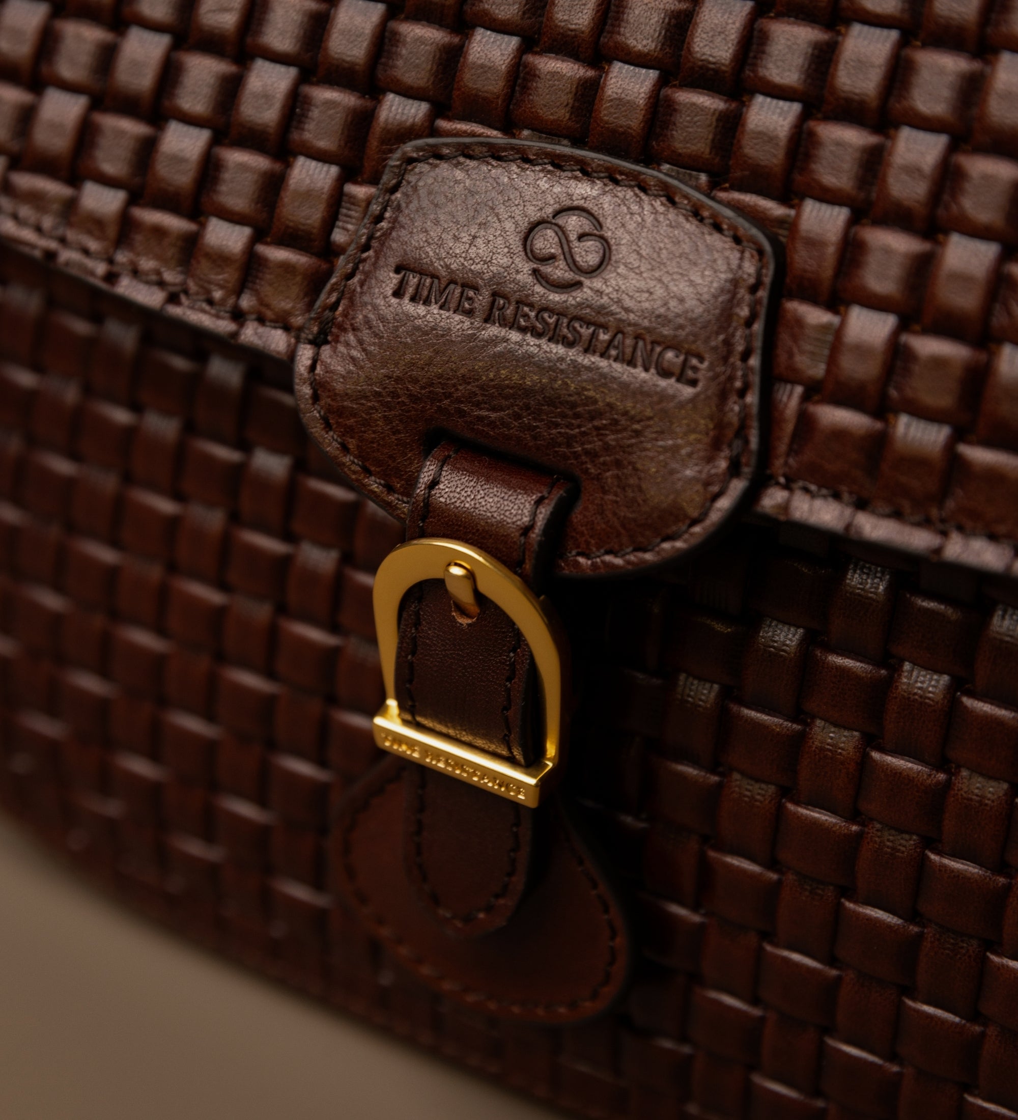 Womens Leather Saddle Bag - Romola