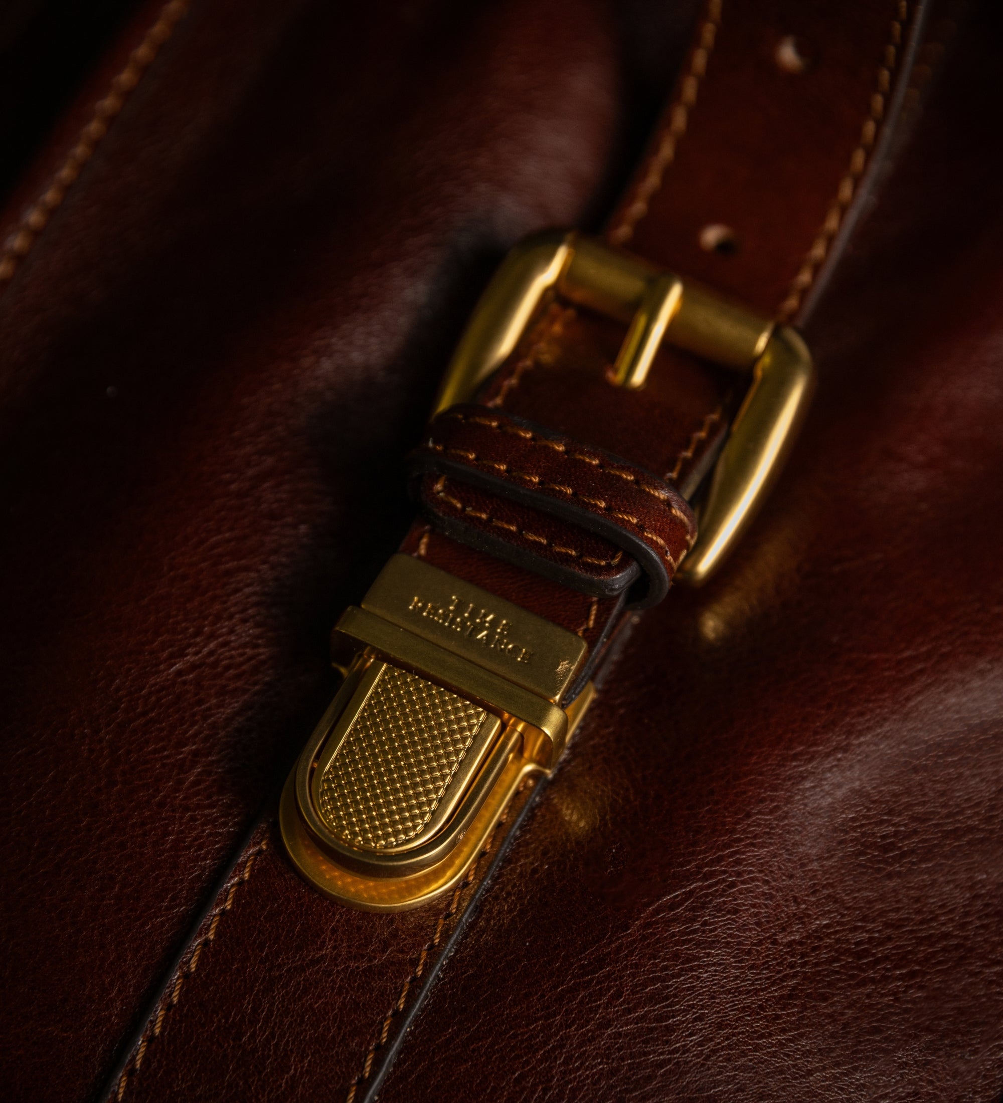 Leather Satchel Bag - The Time Machine