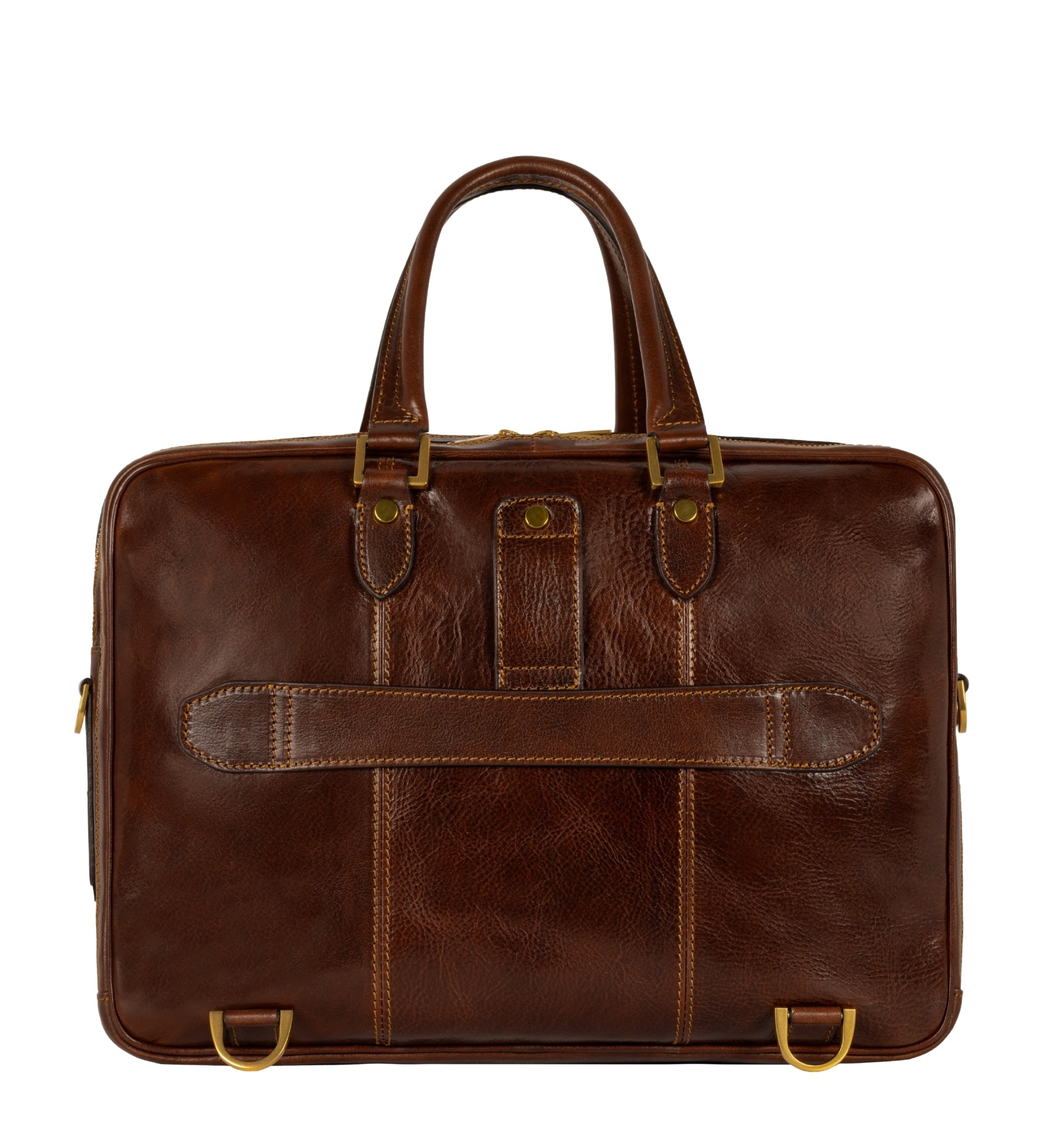 Leather Convertible Briefcase Backpack - A Farewell to Arms