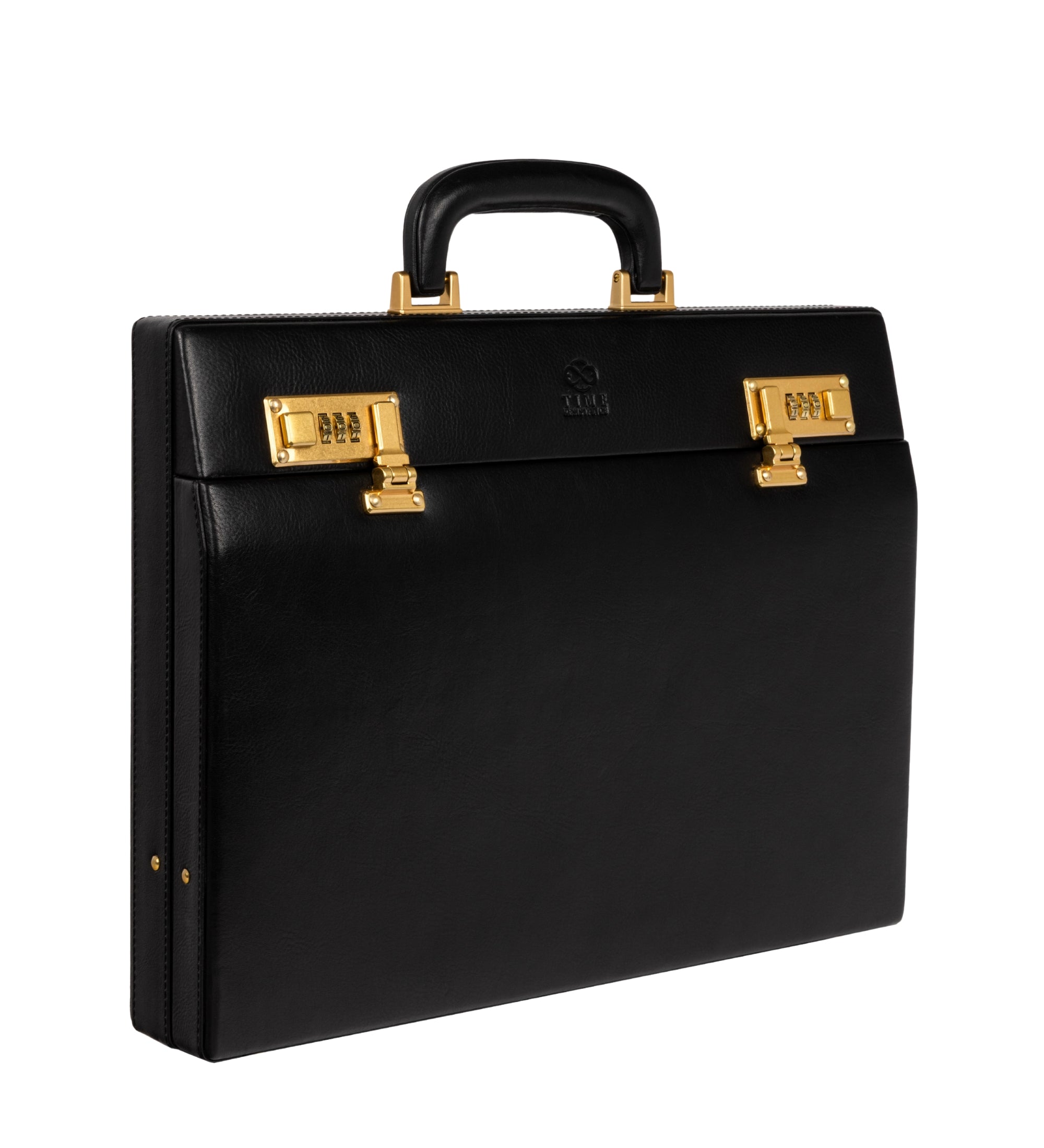 Women's Leather Attaché Case Briefcase - Vendetta