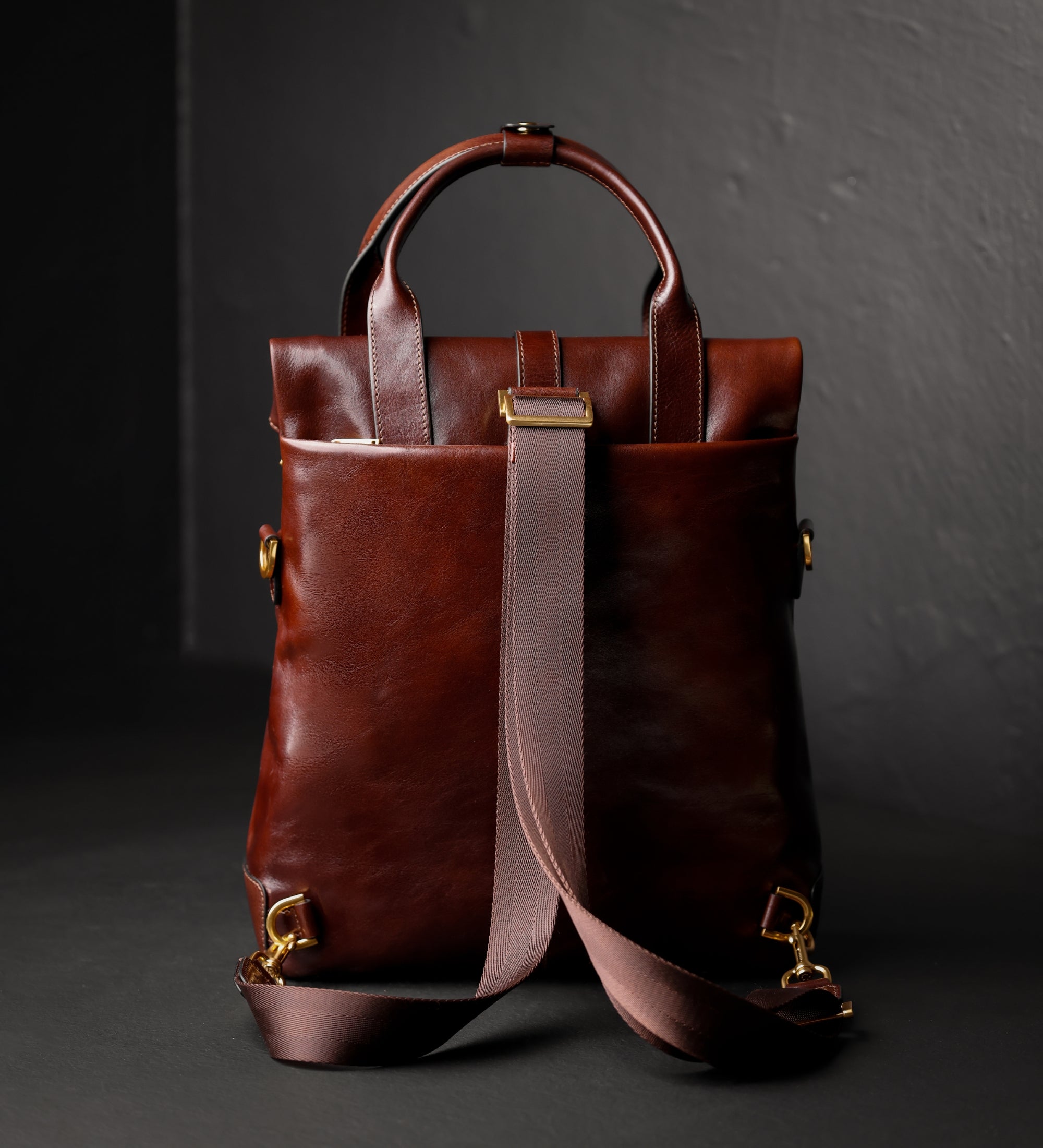 Convertible Leather Backpack - The Awakening