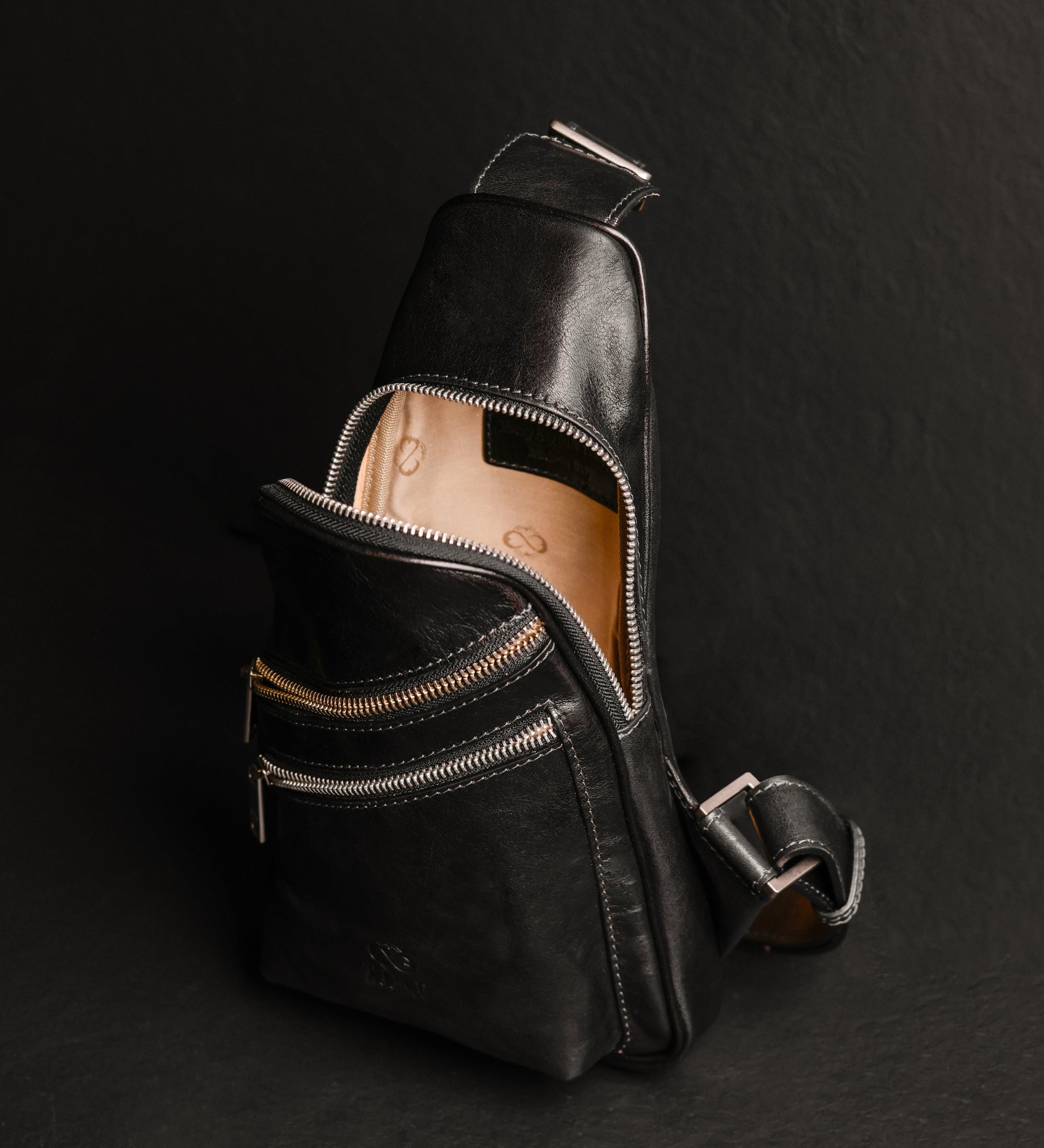 Leather Sling Bag - Catch-22