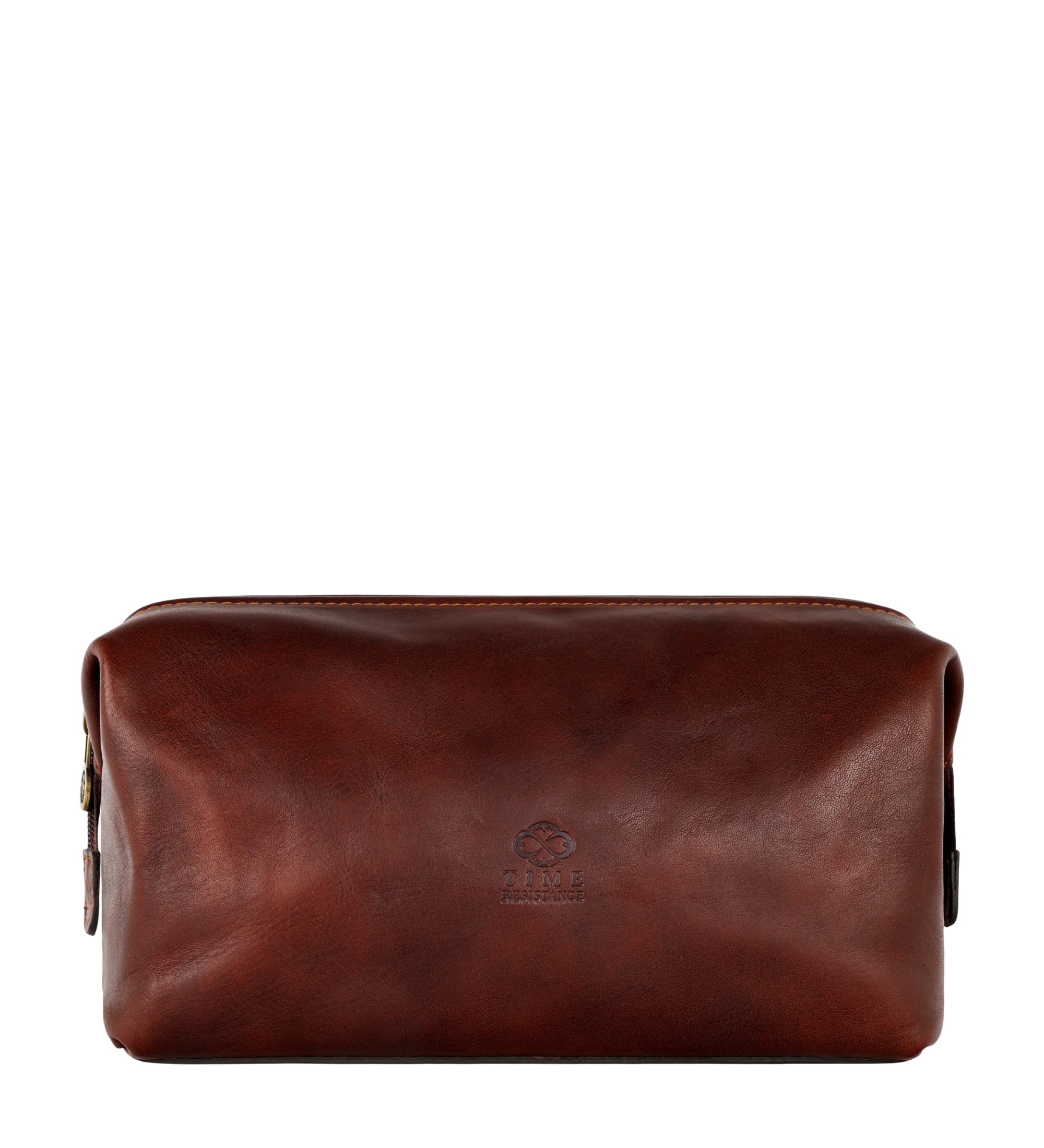 Leather Toiletry Bag - Four Past Midnight