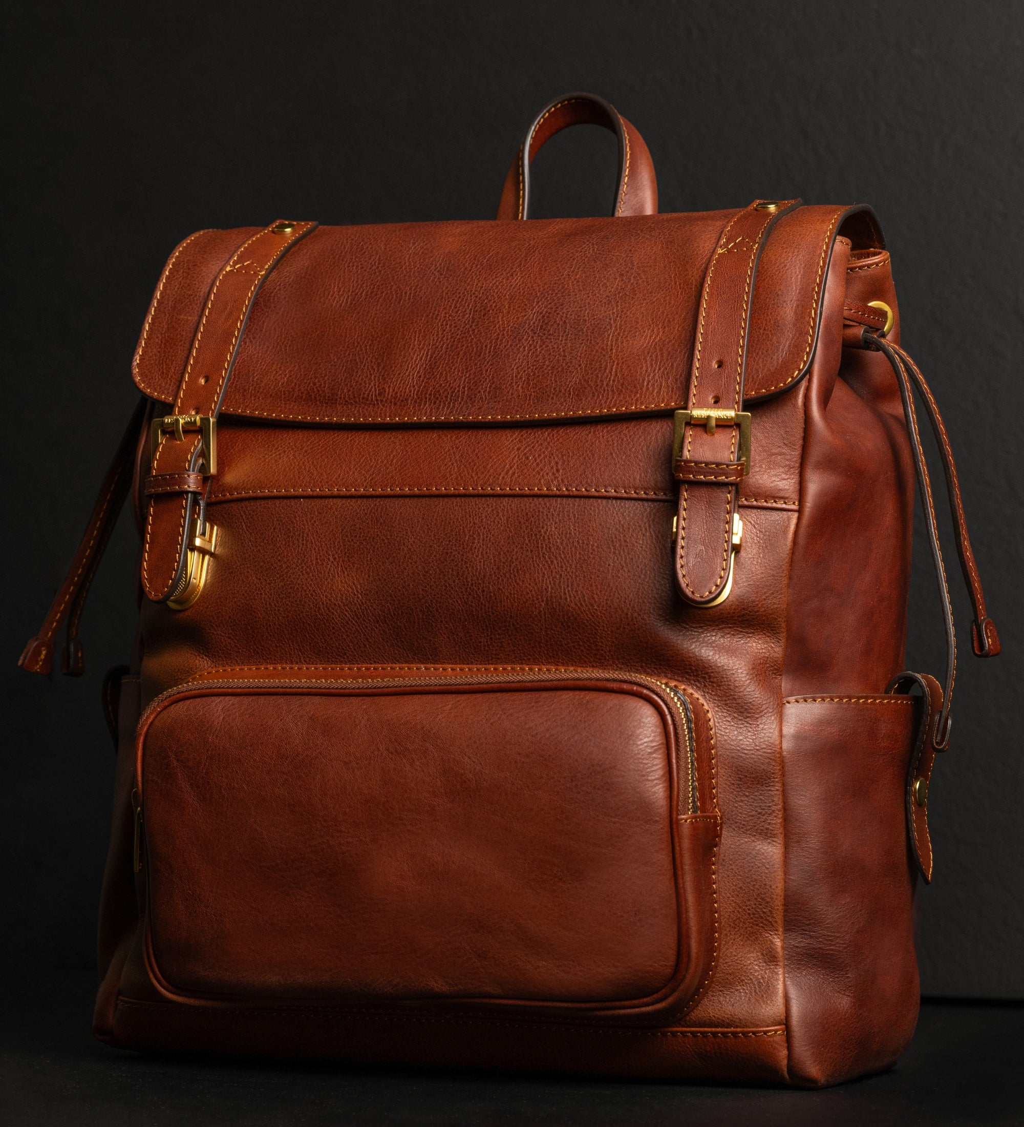 Leather Backpack - The Good Earth