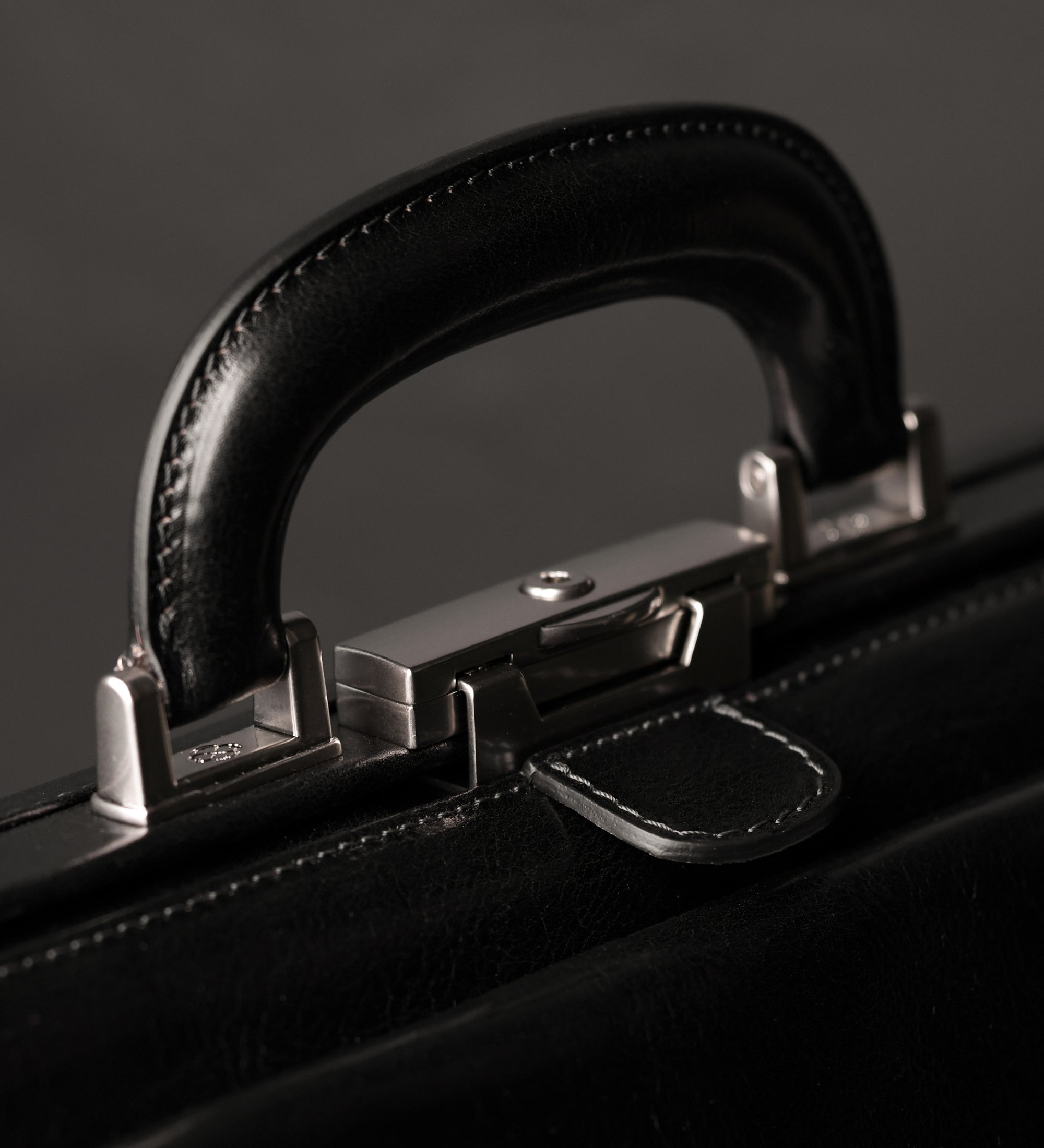 Large Italian Leather Doctor Bag - The Master and Margarita