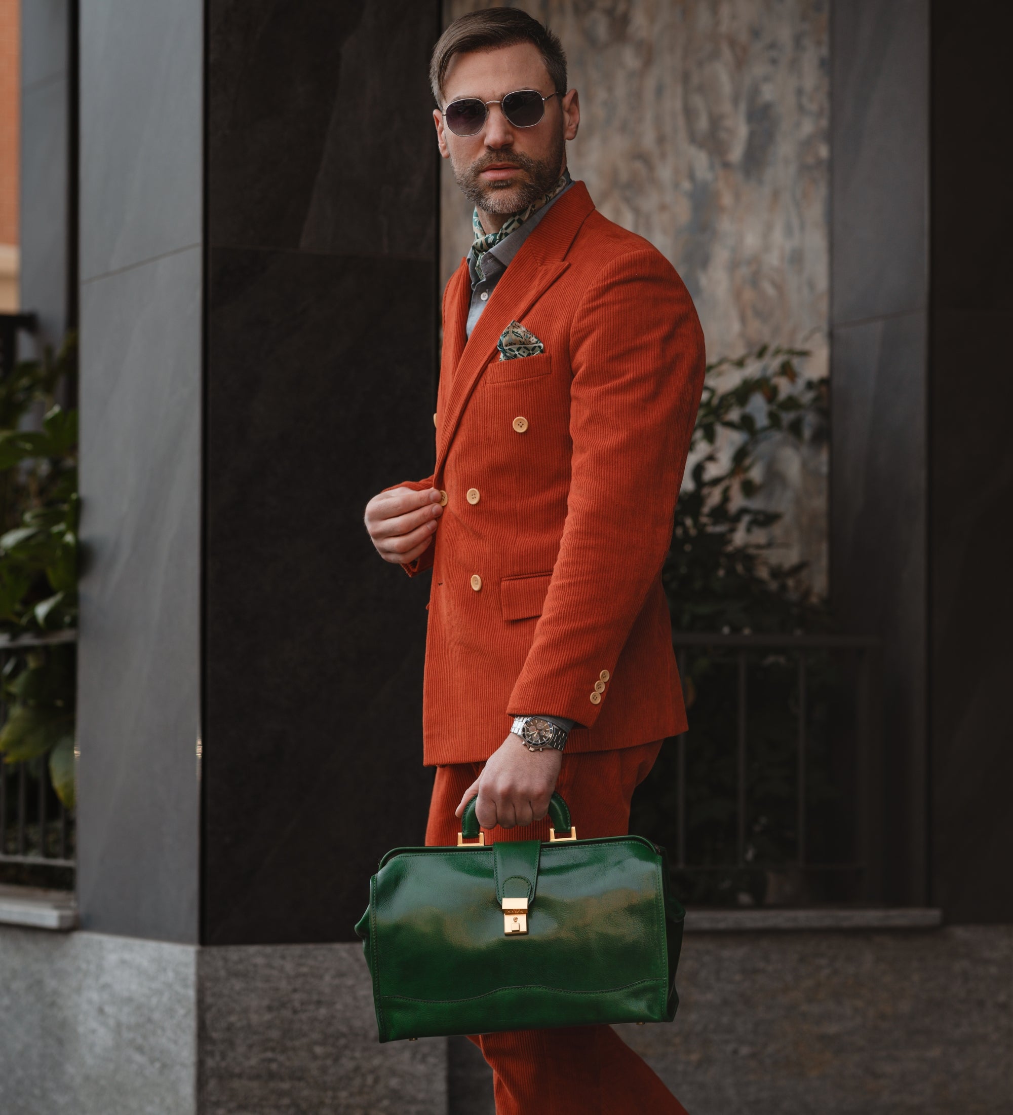 Small Leather Doctor Bag - David Copperfield