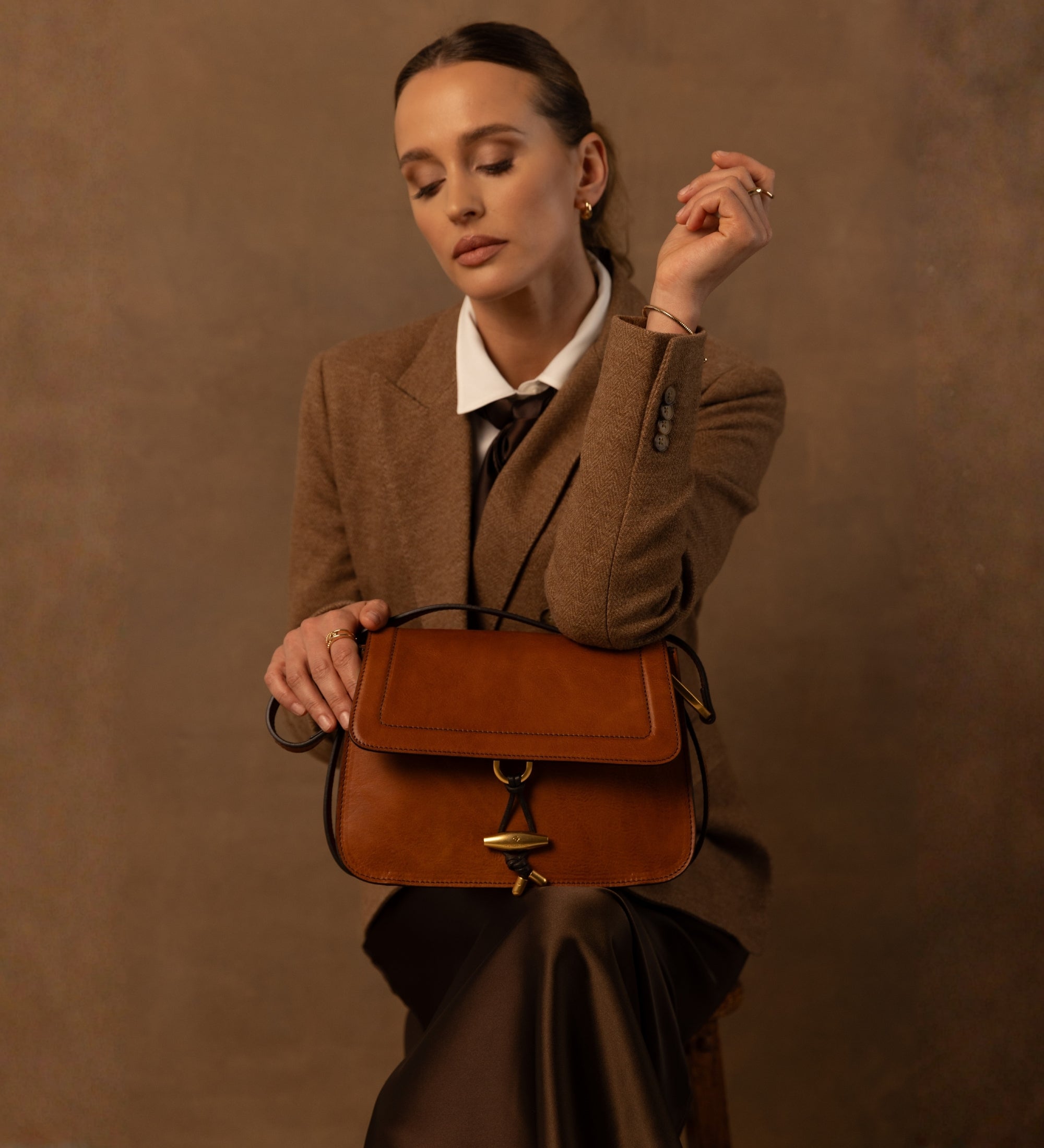Leather Hobo Bag for Women - Possession