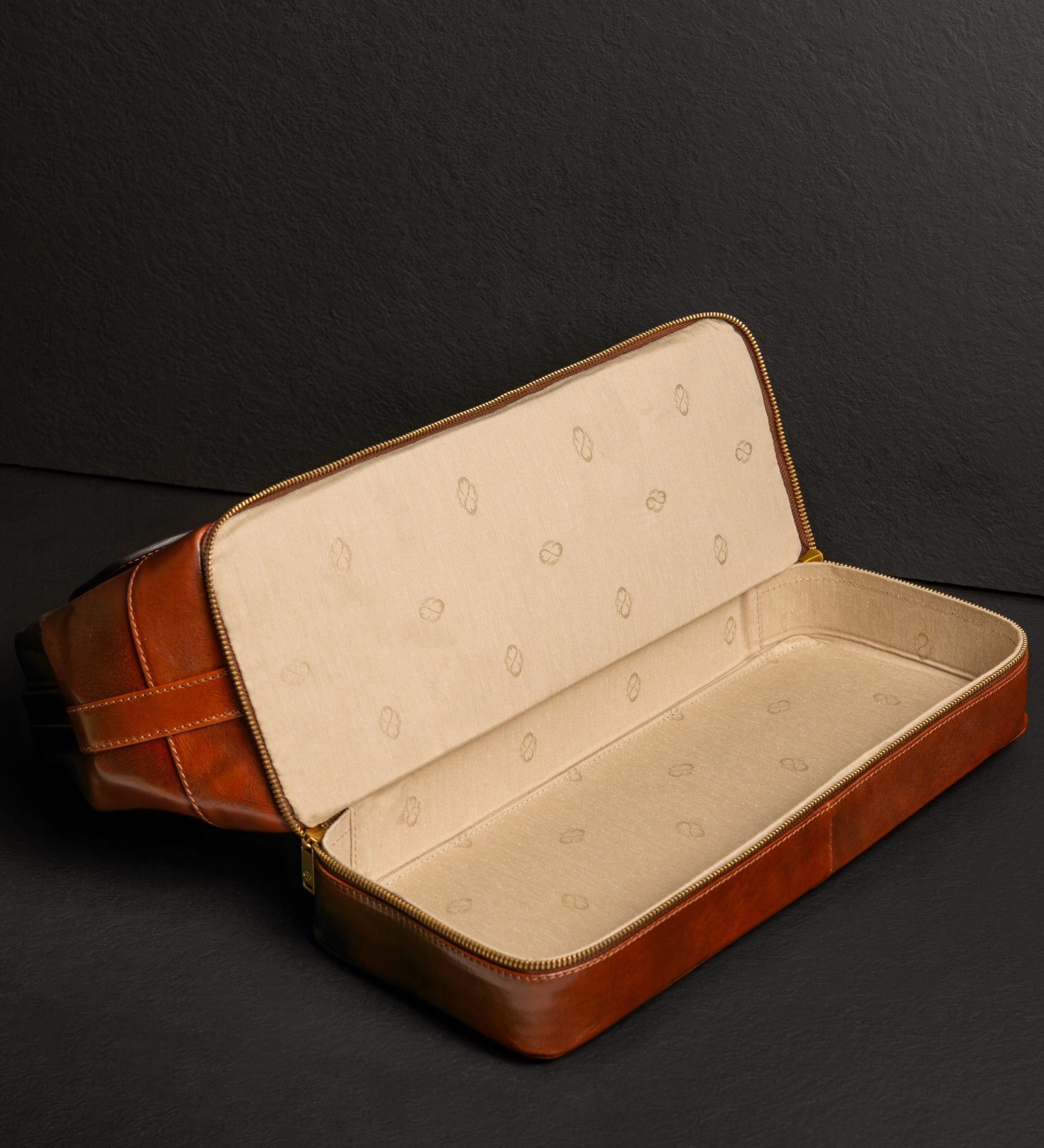 Large Italian Leather Doctor Bag - The Master and Margarita