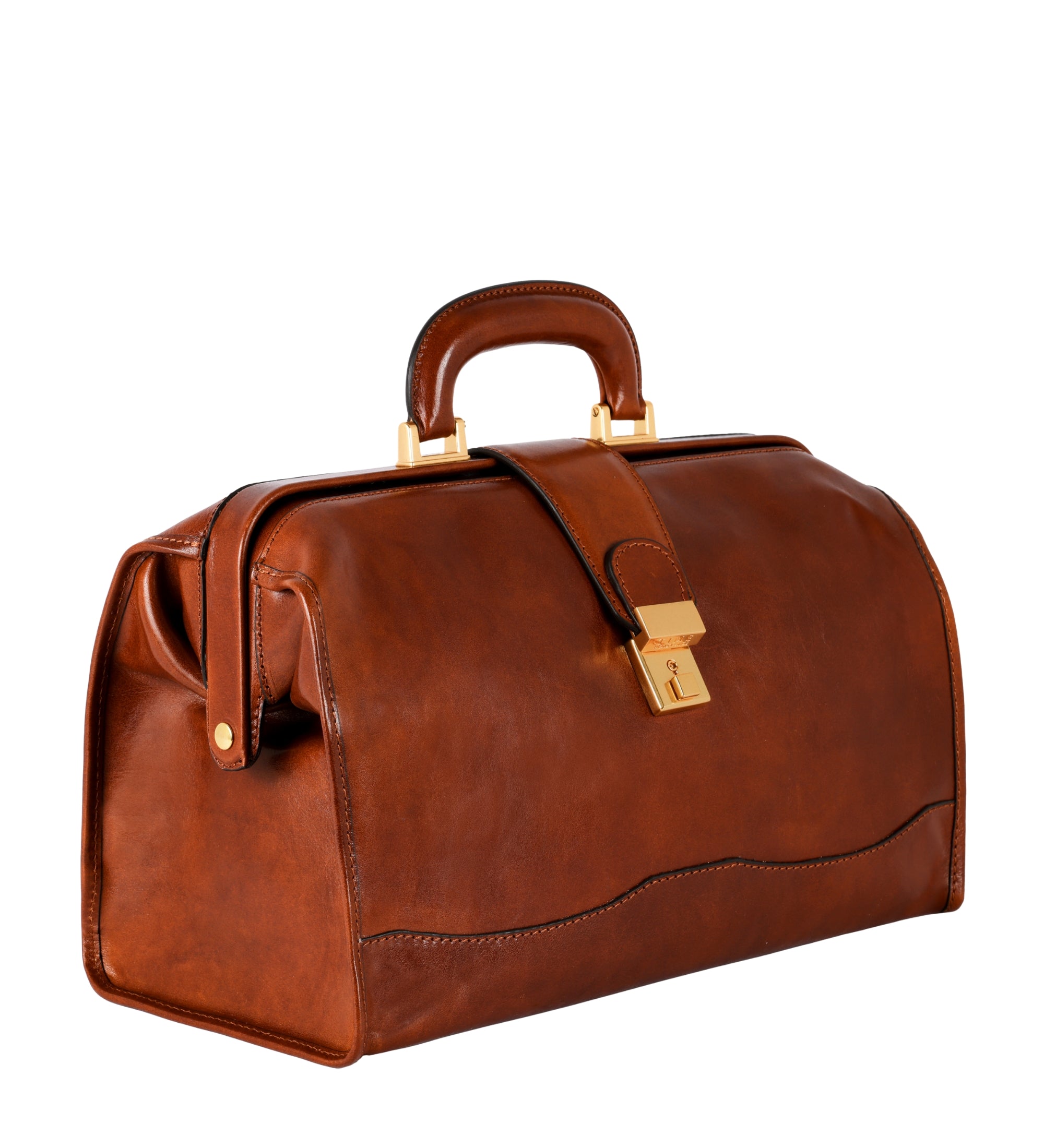 Small Leather Doctor Bag for Women- David Copperfield