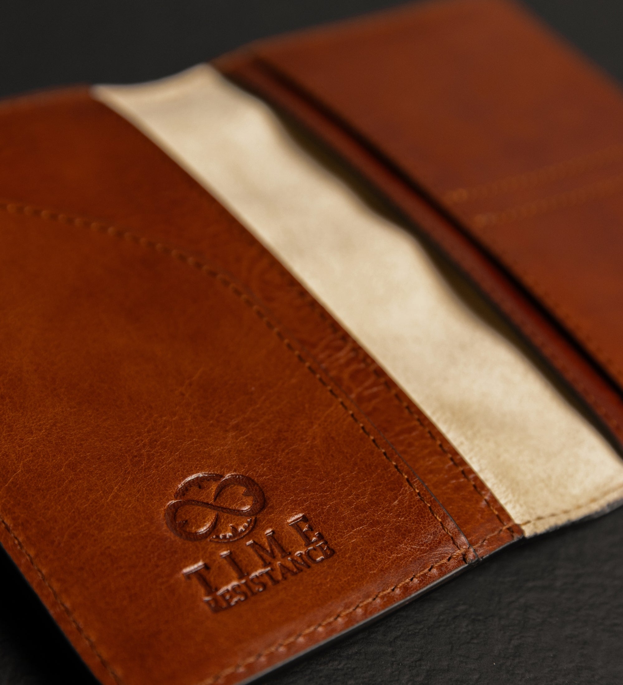 Small Leather Passport Holder for Women - Gulliver's Travels