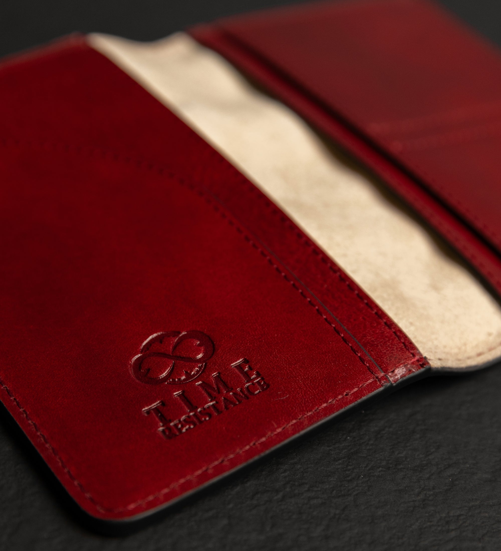 Small Leather Passport Holder for Women - Gulliver's Travels