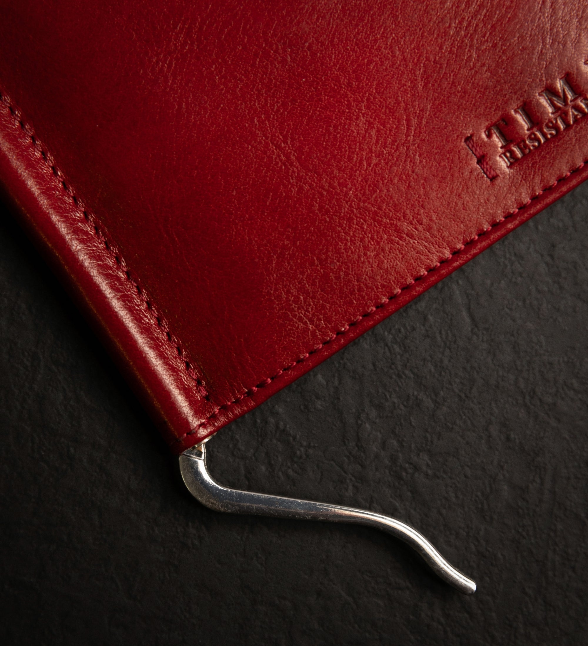 Leather Money Clip Wallet - The Outsider