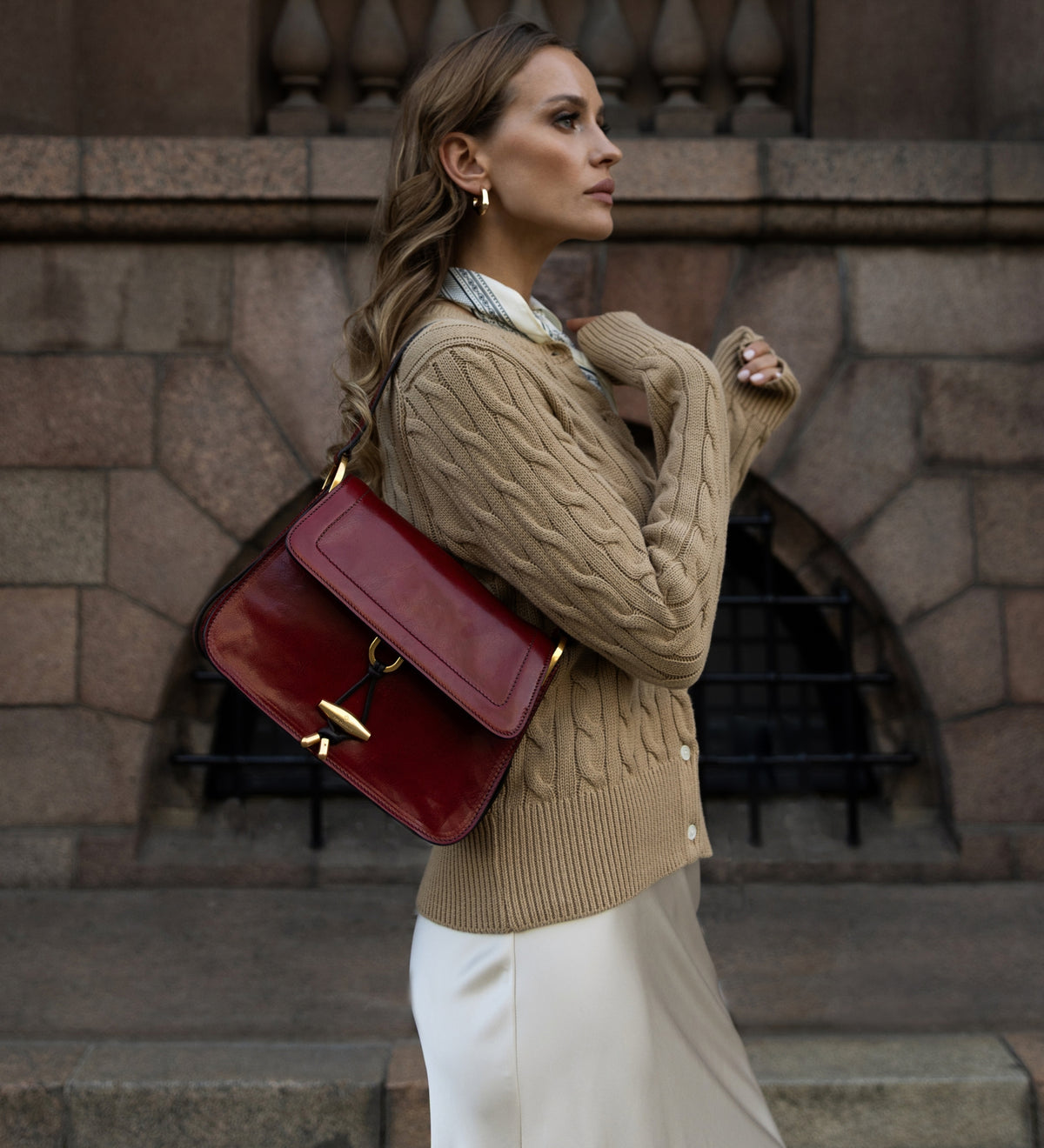 Leather Flap Bag for Women - Possession
