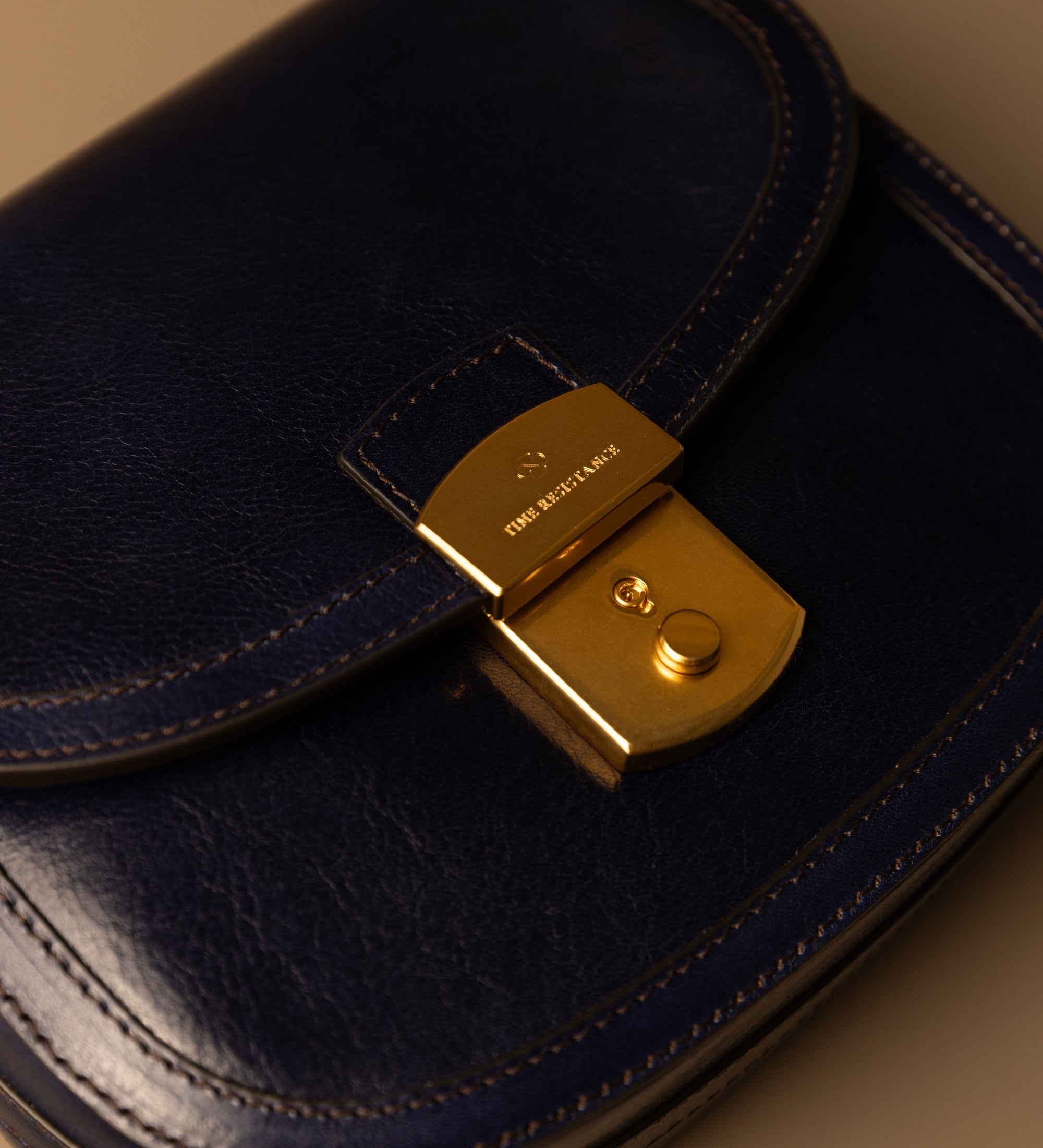 Womens Leather Saddle Bag - Secrets