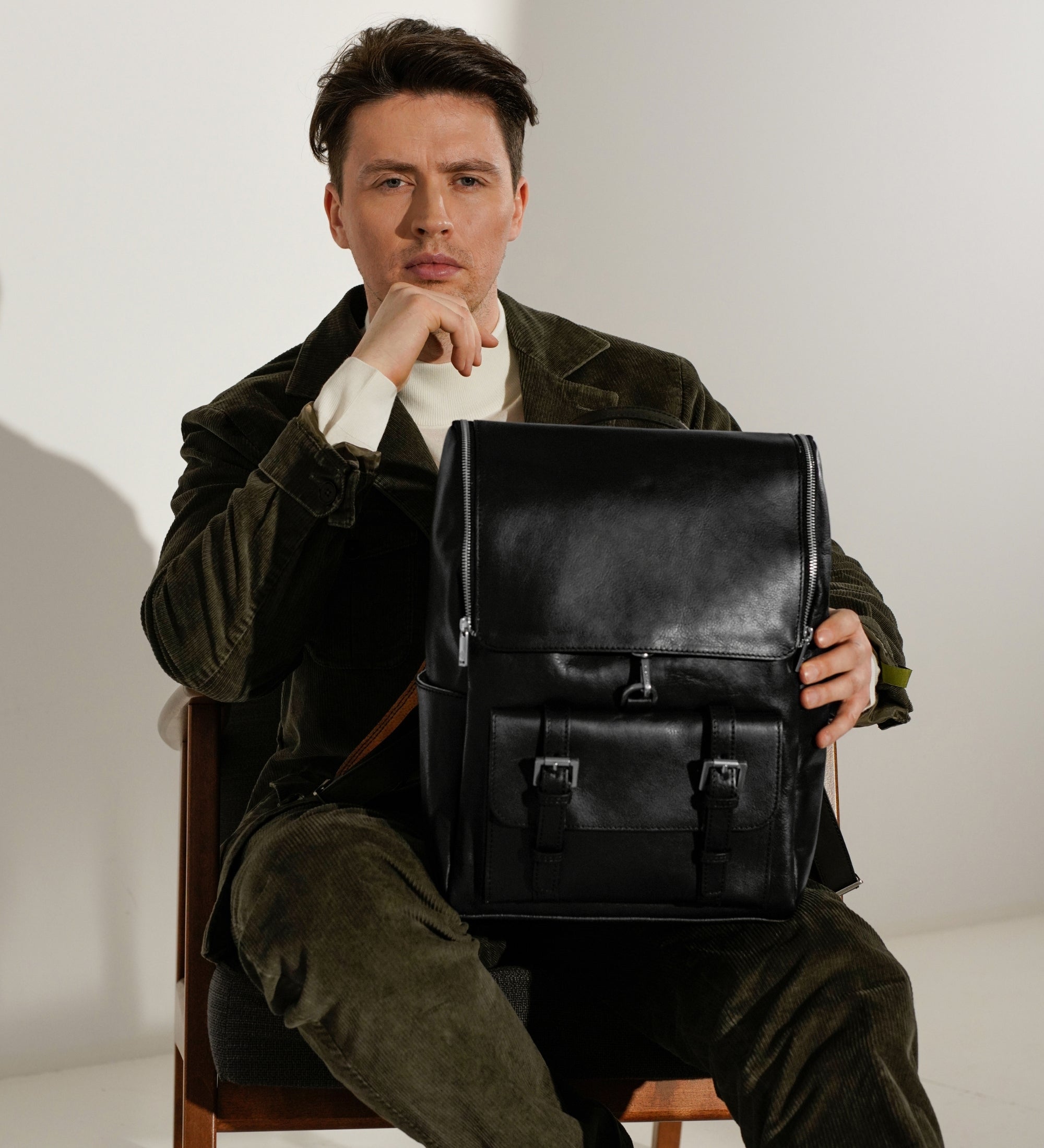 Large Leather Backpack - The Odyssey