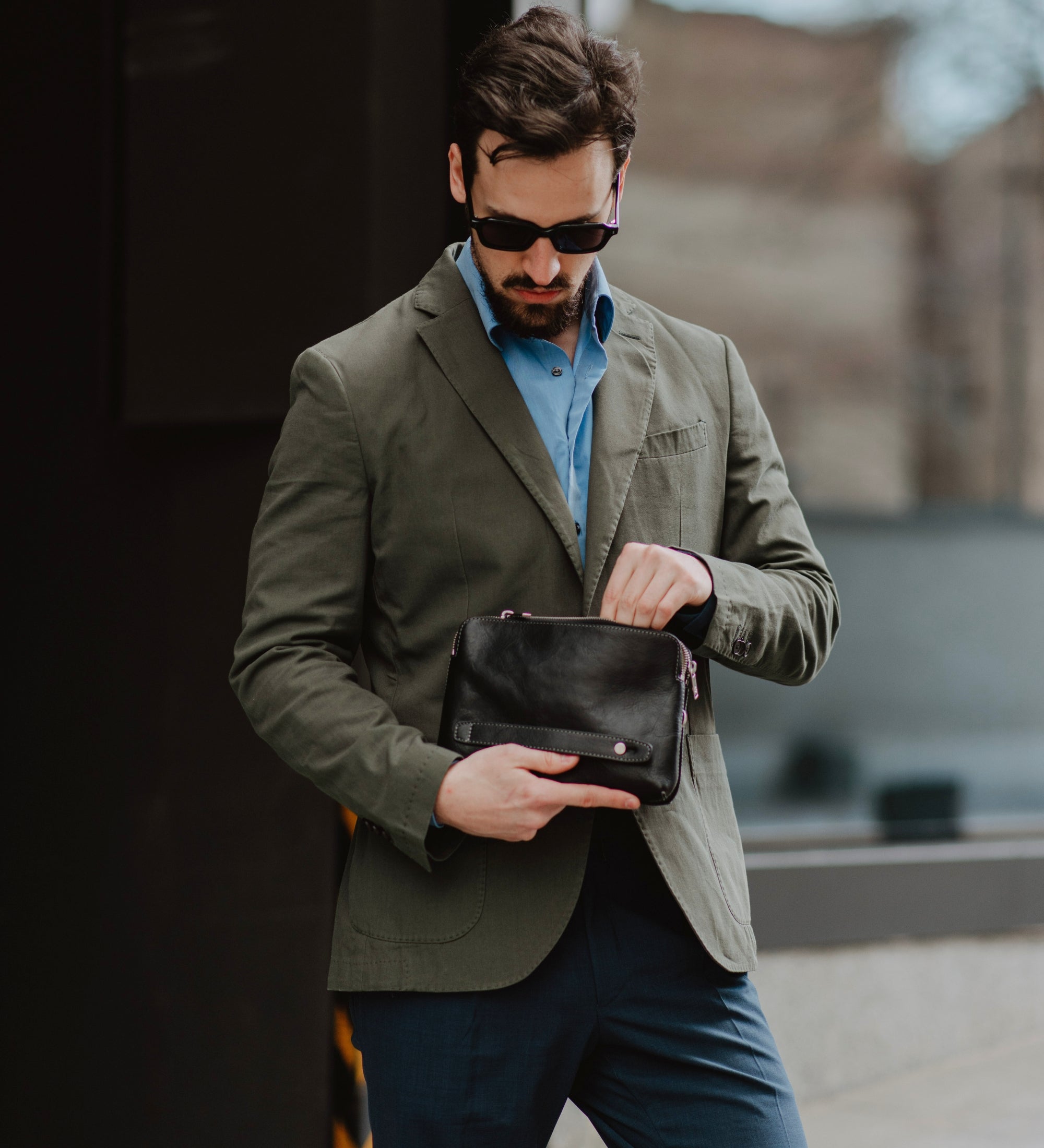 Leather Clutch - Ulysses