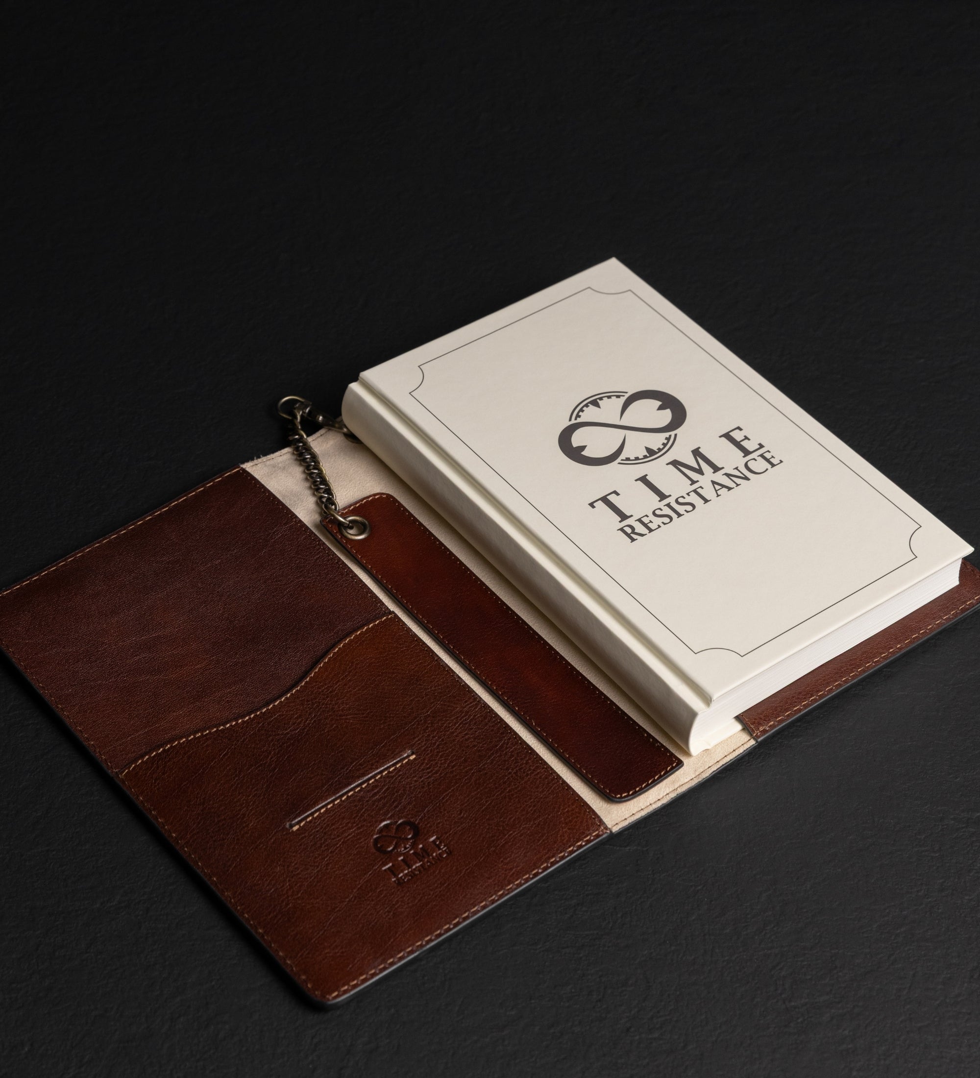 Womens Leather Journal with Refillable A5 Notepad - The Diary of a Nobody