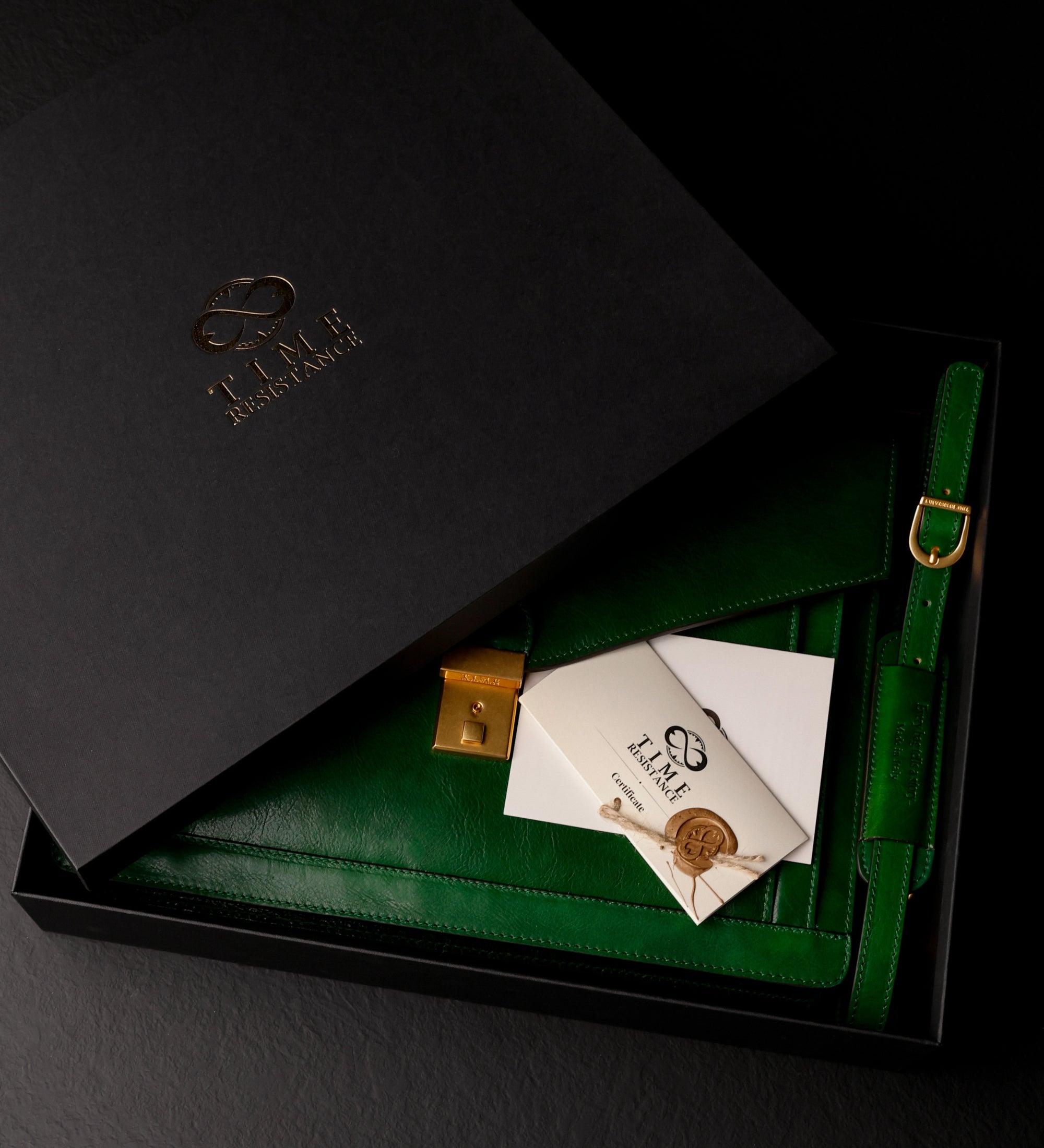 Classic Design Leather Briefcase - The Magus