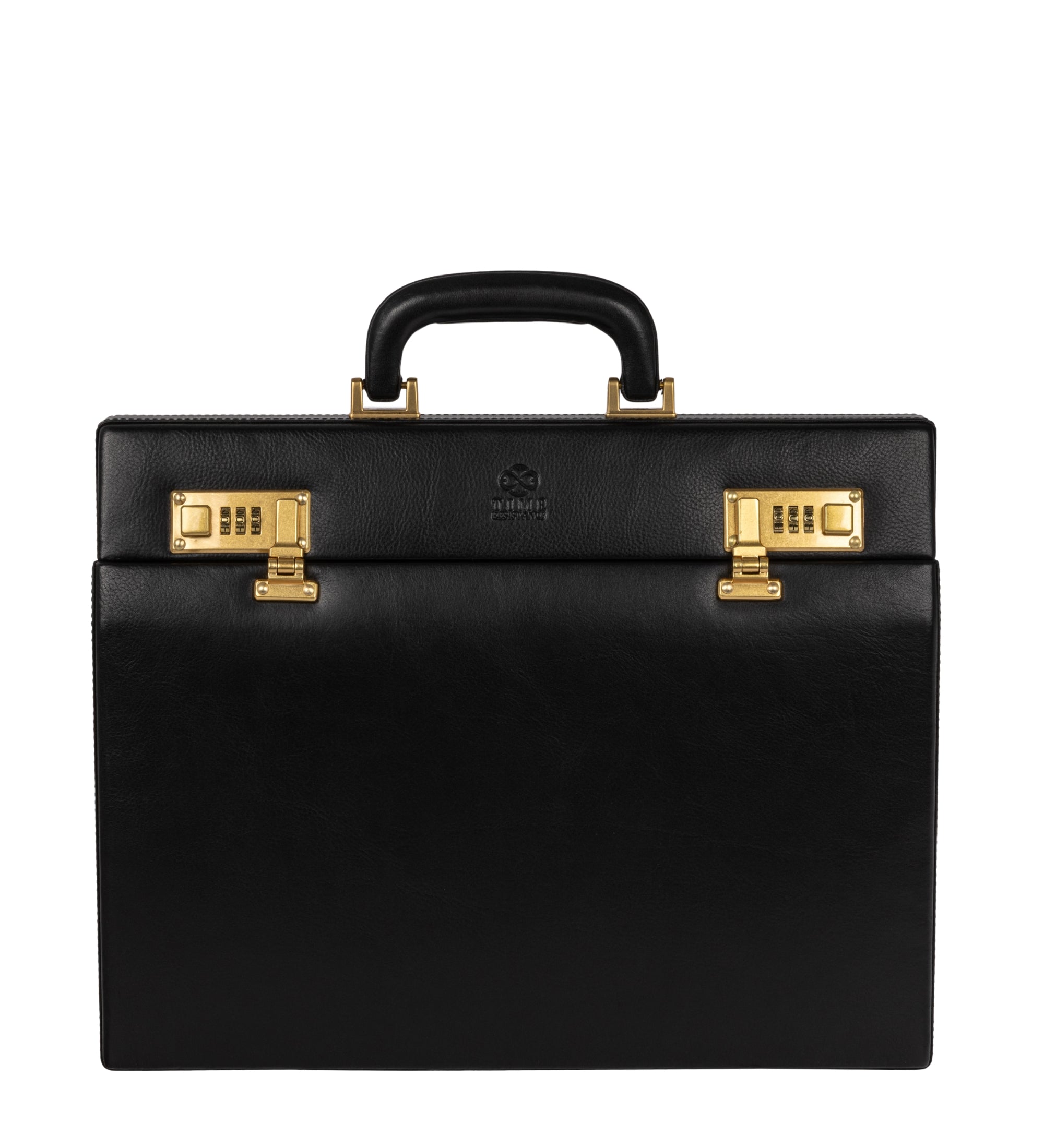 Women's Leather Attaché Case Briefcase - Vendetta