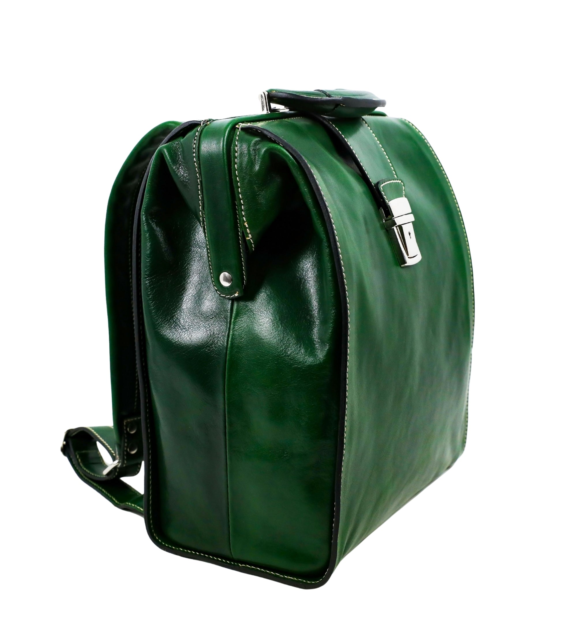 Leather Backpack - A Brief Story of Time