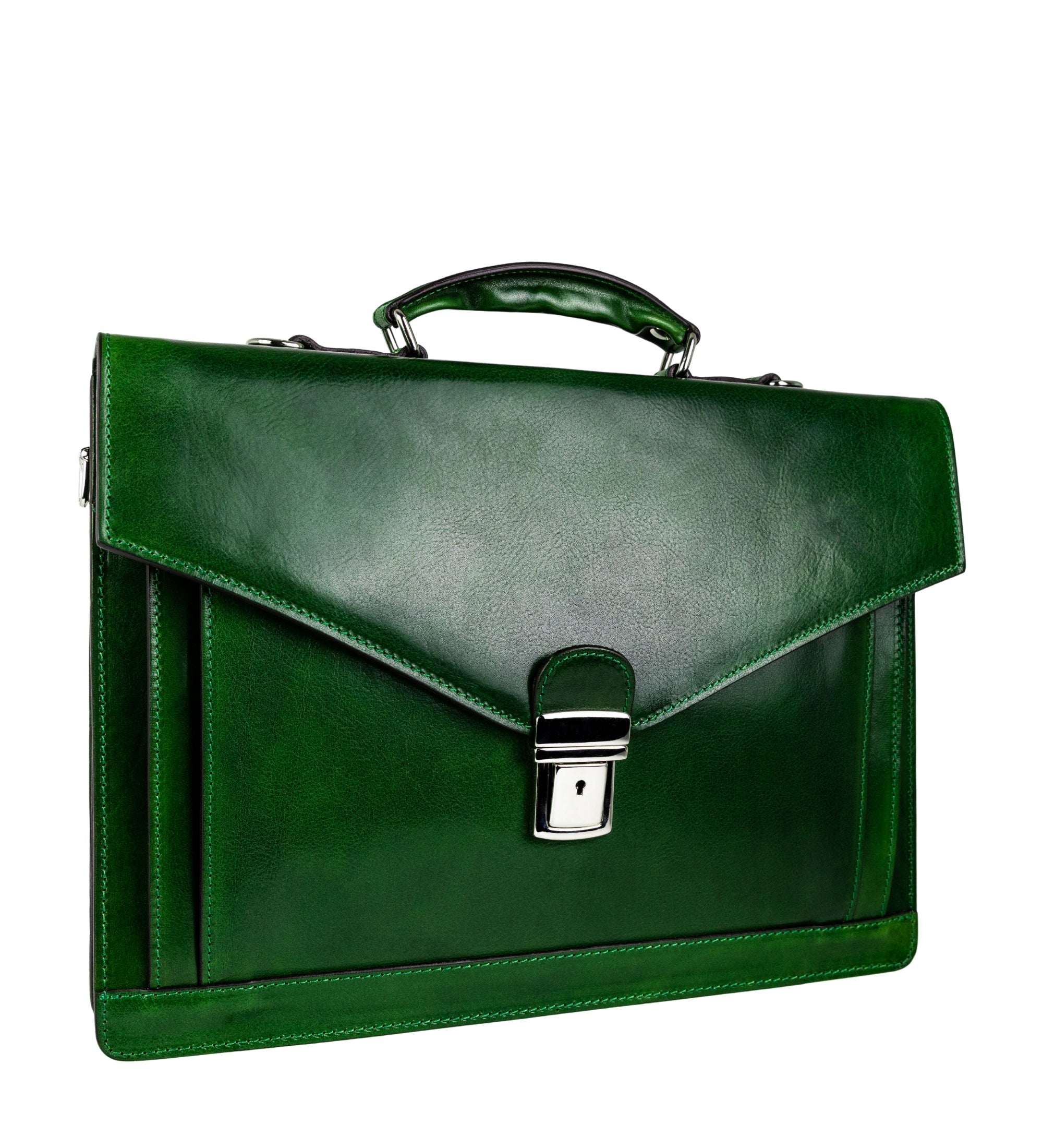 Classic Design Leather Briefcase - The Magus