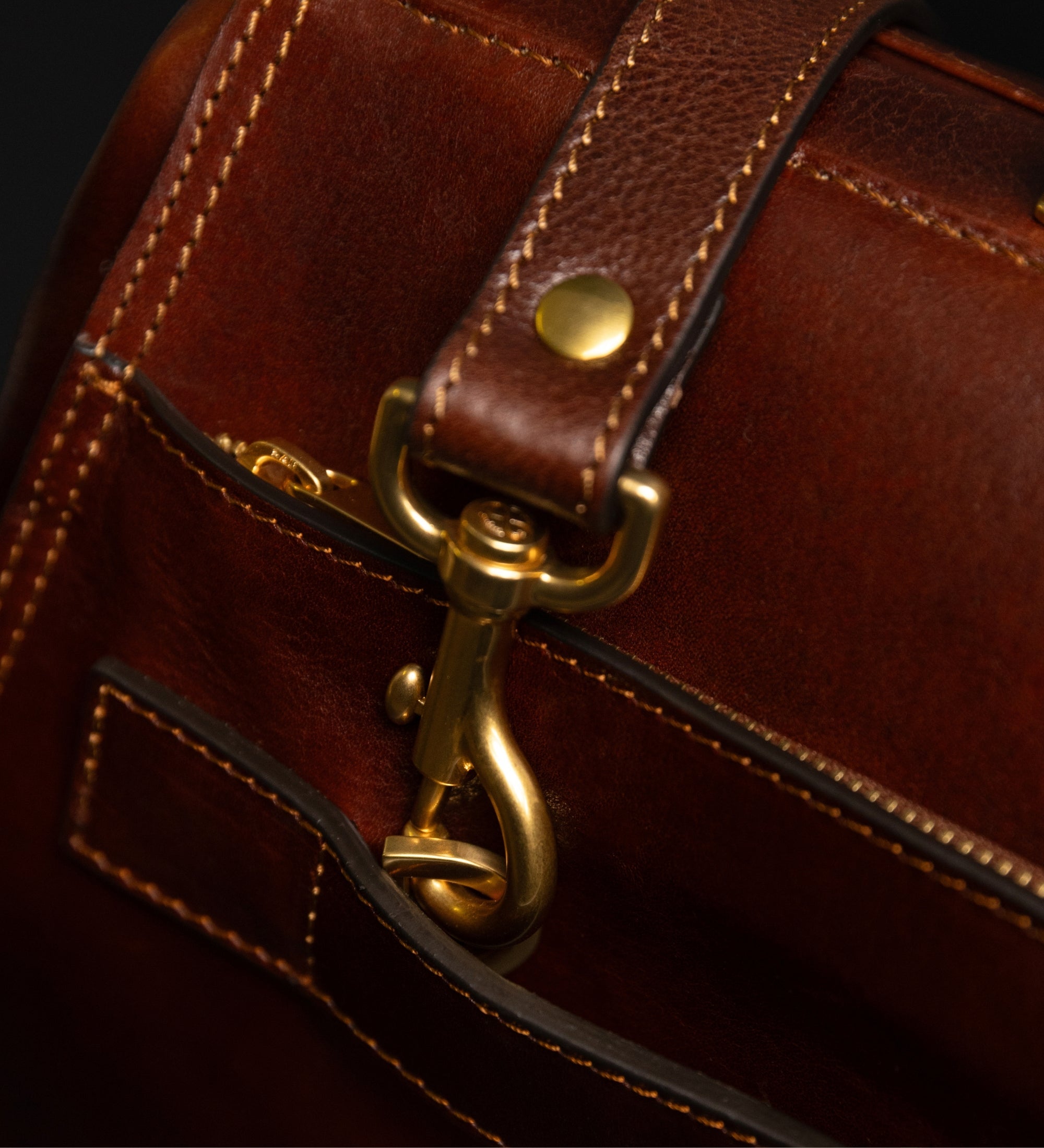 Large Leather Doctor Bag - Mrs Dalloway