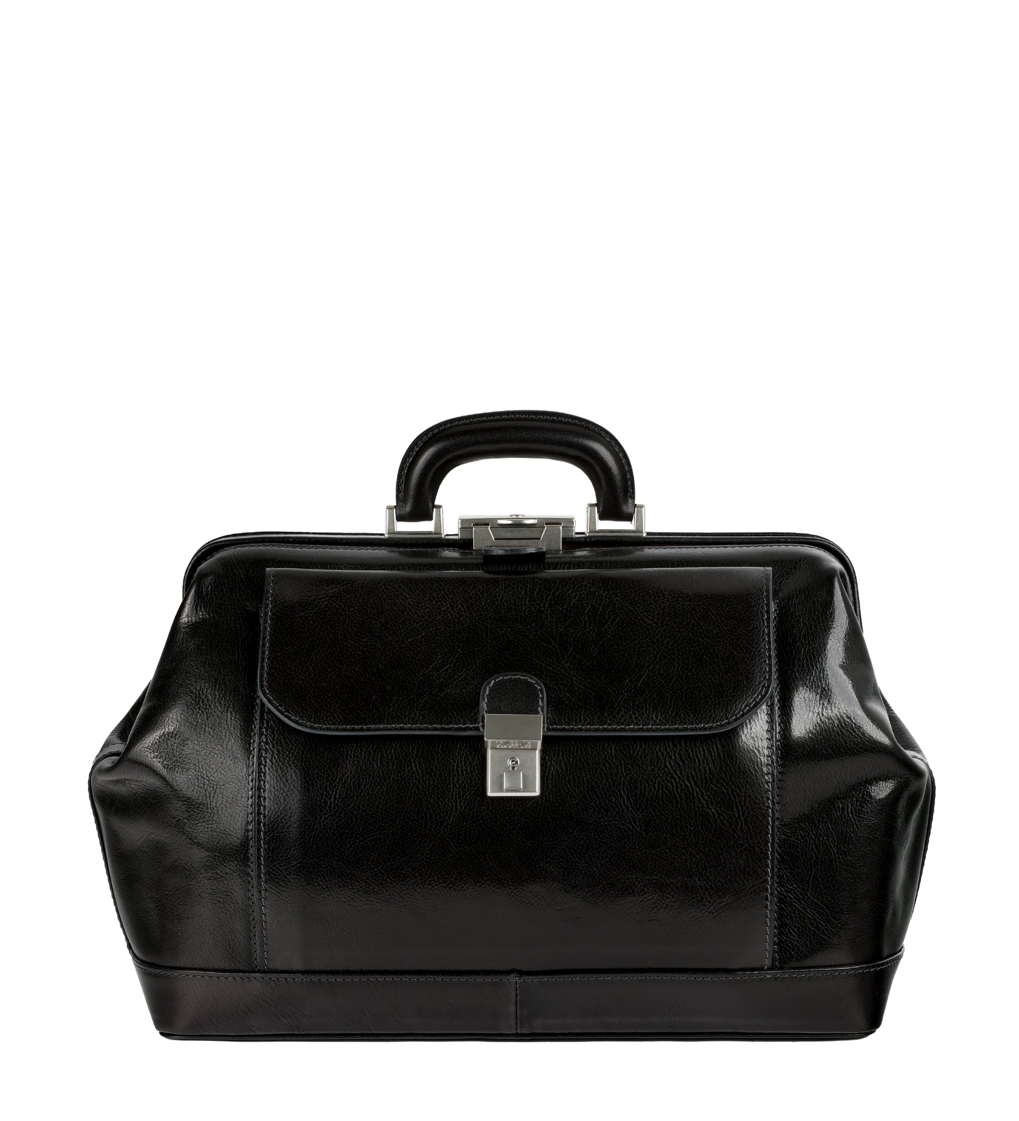 Large Italian Leather Doctor Bag - Hamlet
