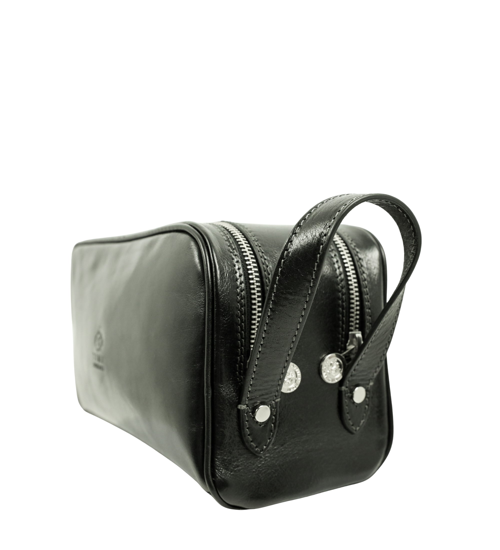 Leather Cosmetic Bag Dopp Kit - All the Kings Men