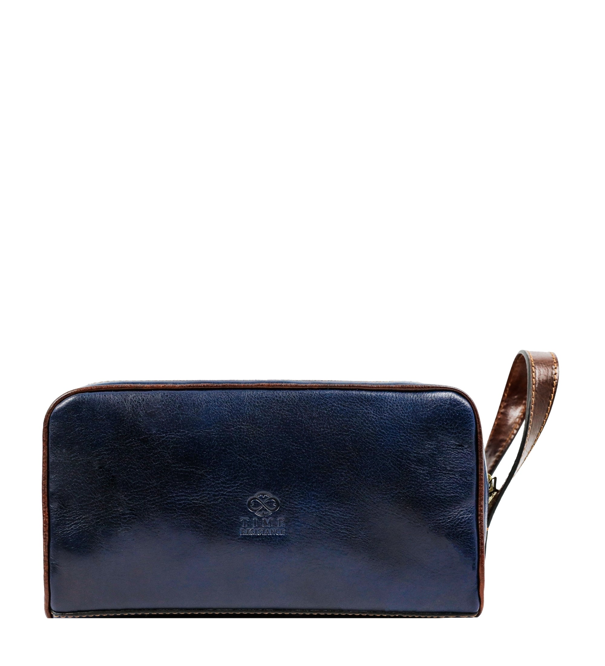 Leather Cosmetic Bag Dopp Kit - All the Kings Men