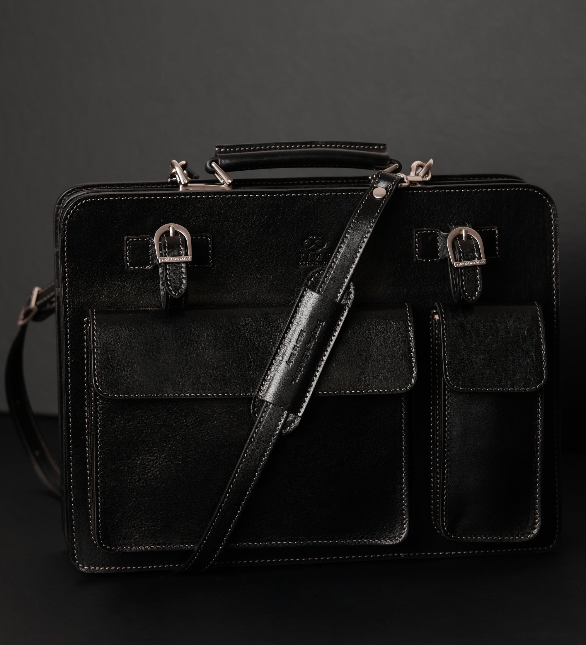 Leather Satchel Bag Briefcase - The Prophet