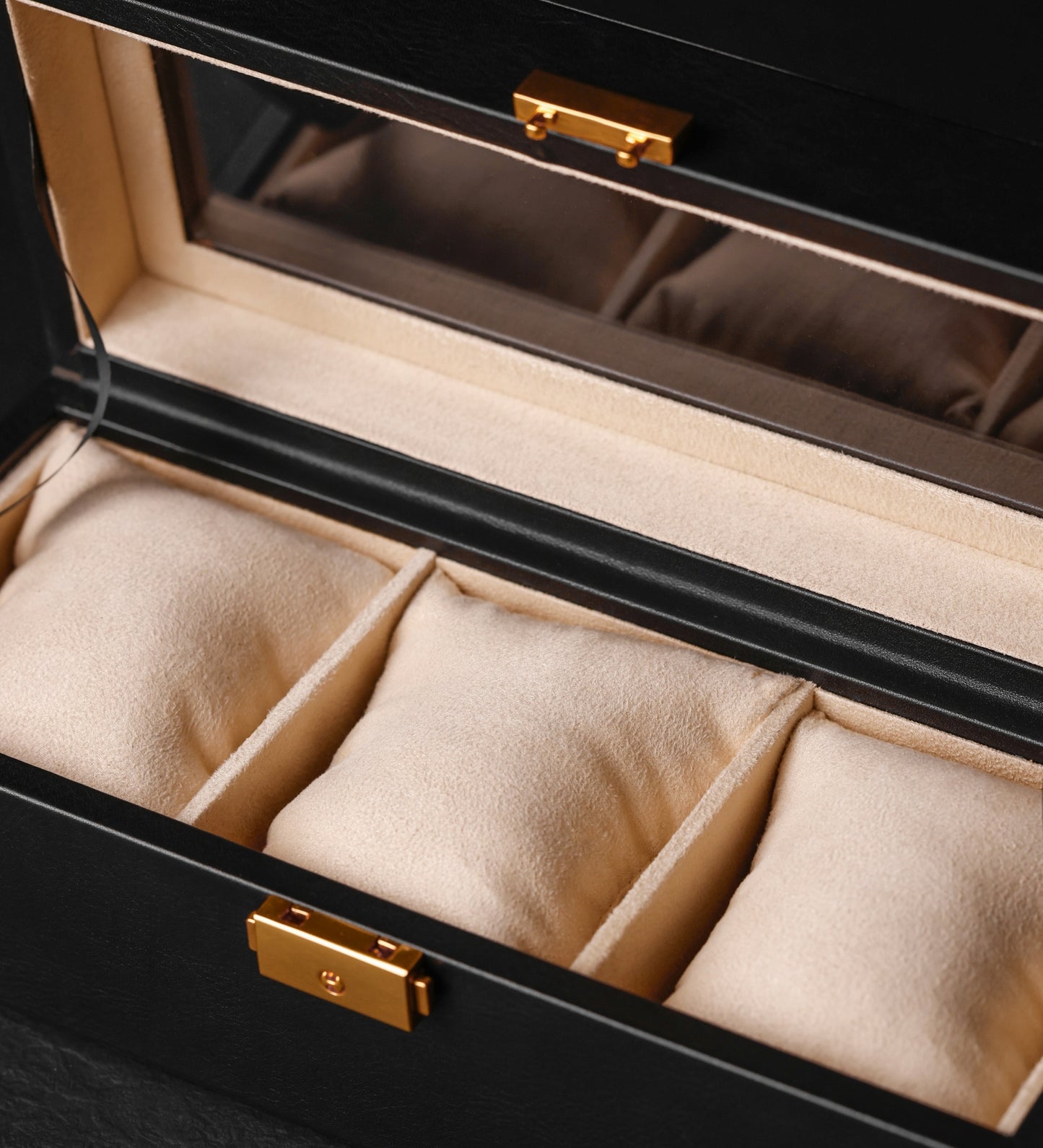 Womens Leather Watch Box, Watch Organizer - Silence