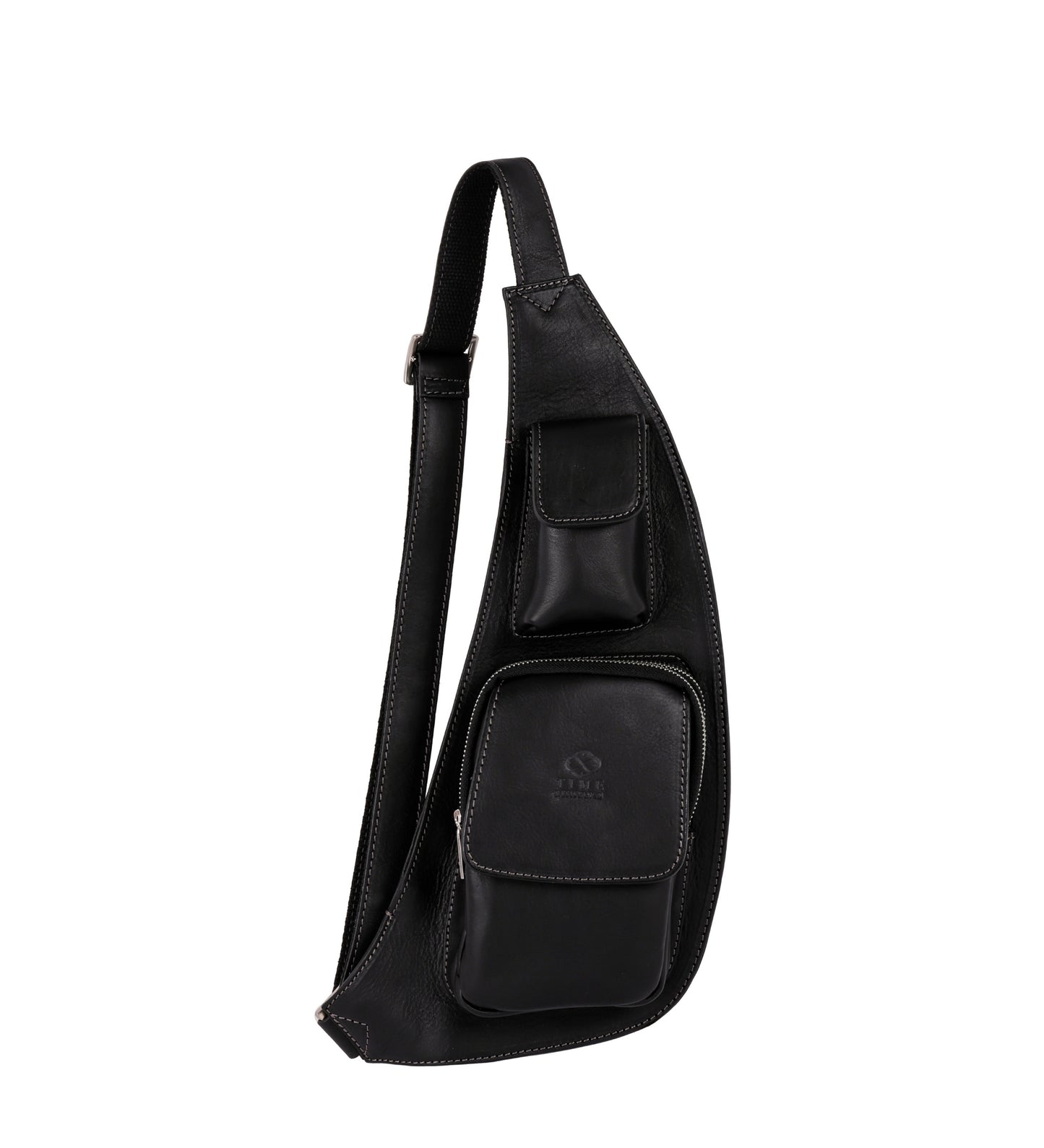 Leather Sling Bag Crossbody Bag - The Monk