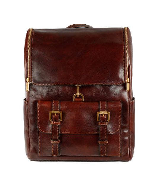 Large Leather Backpack - The Odyssey