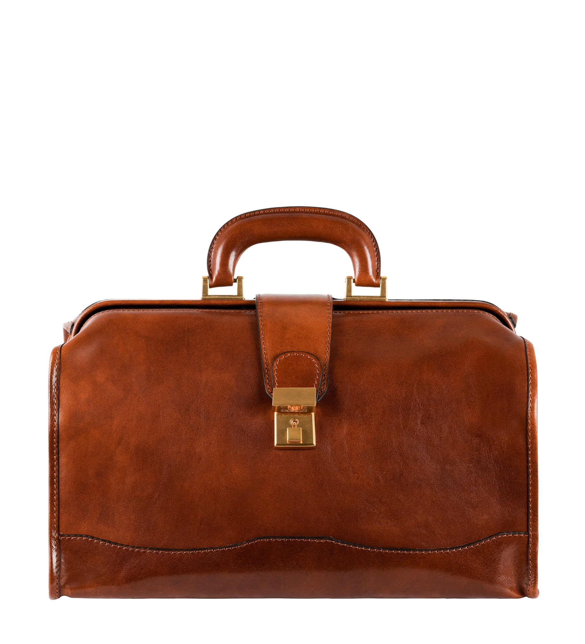 Small Leather Doctor Bag for Women- David Copperfield