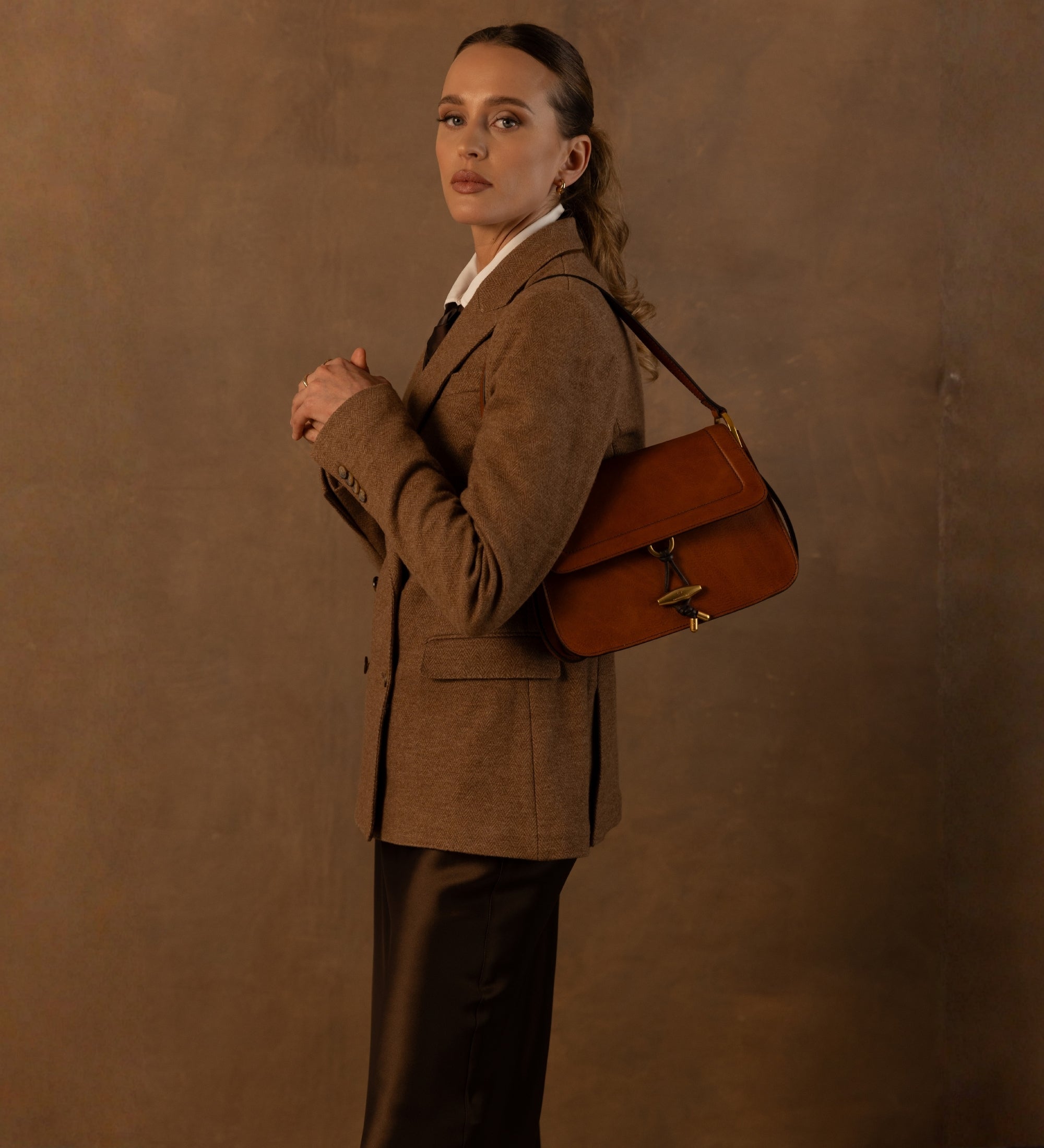 Leather Hobo Bag for Women - Possession