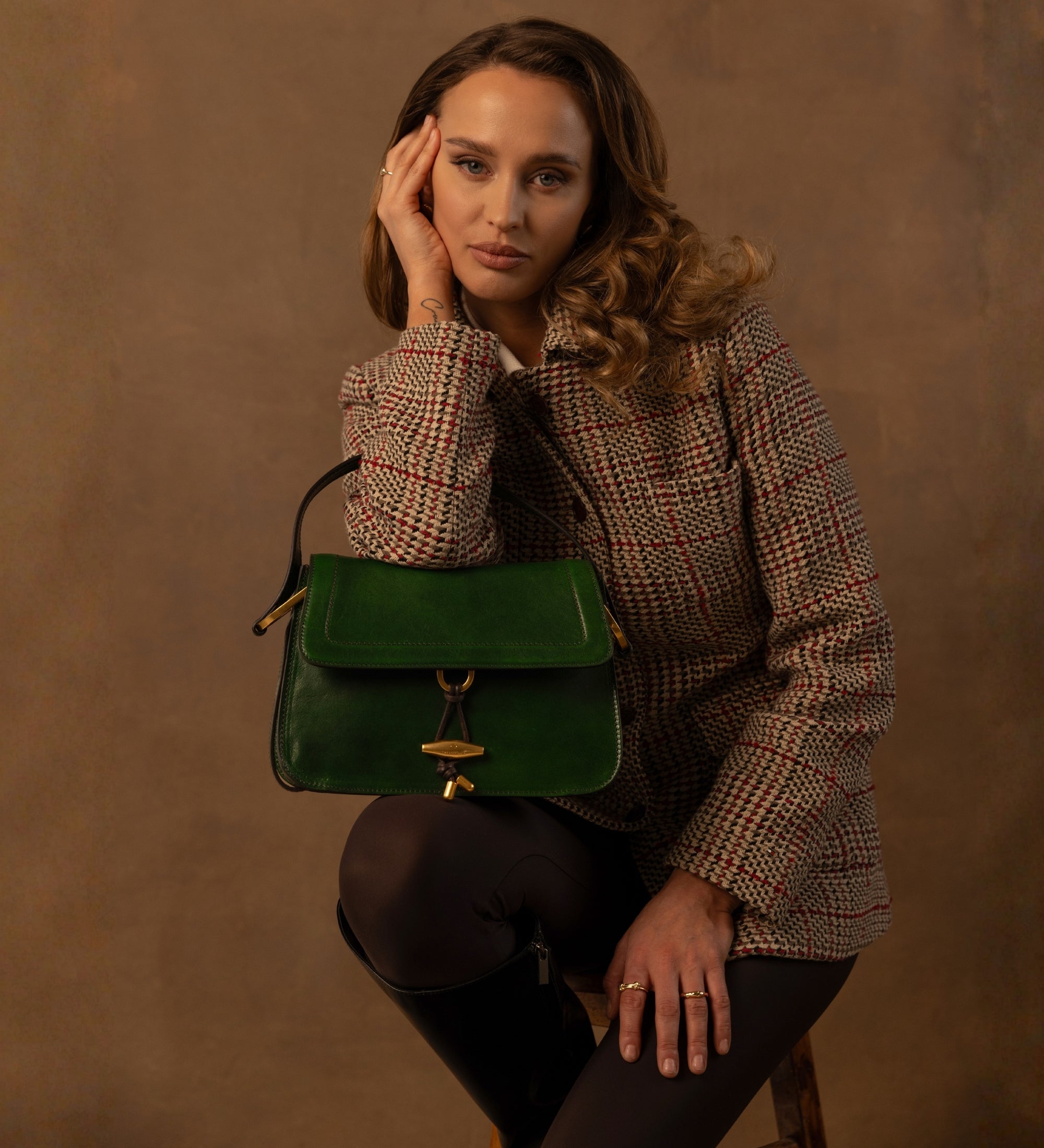 Leather Hobo Bag for Women - Possession