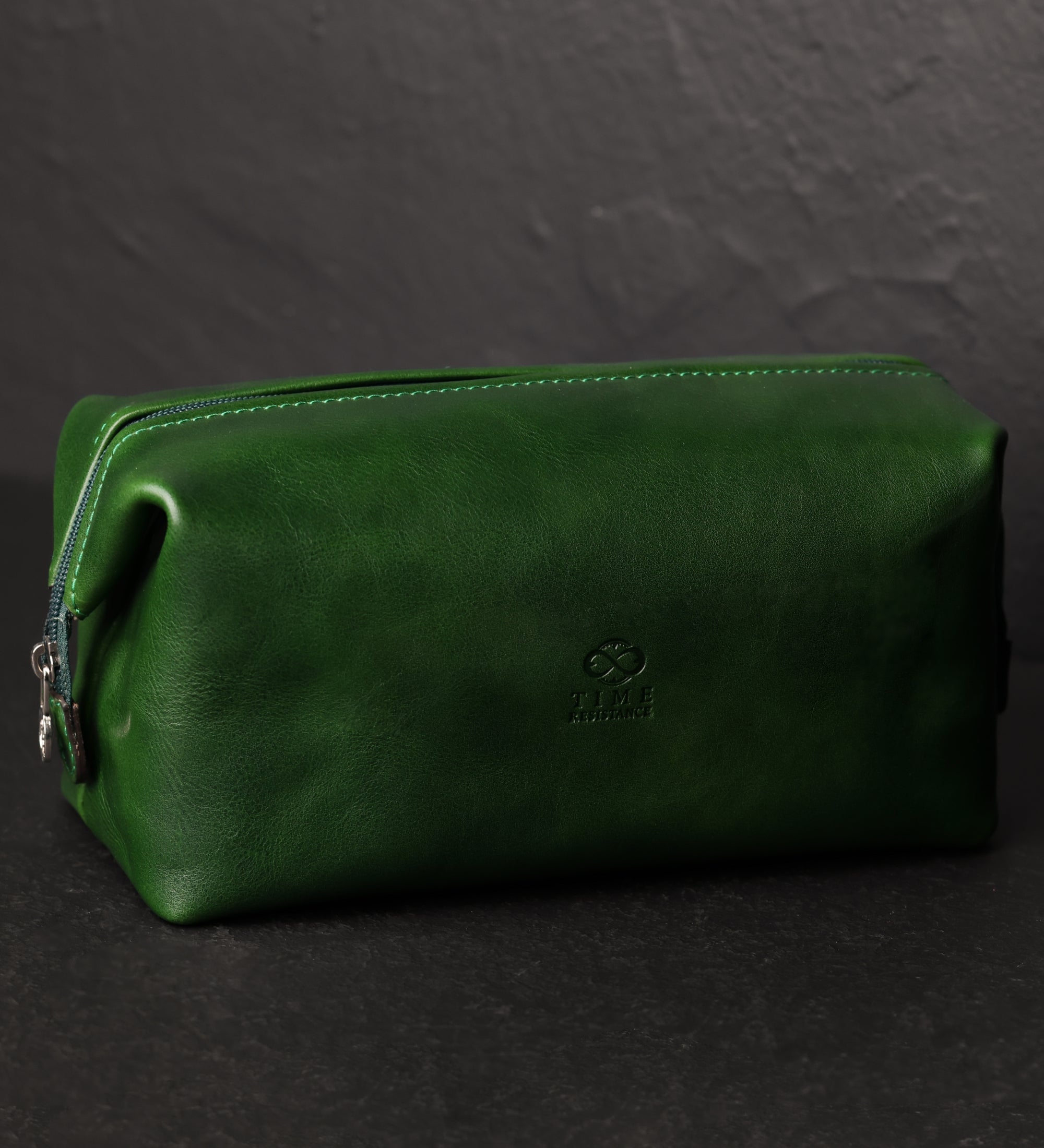 Leather Toiletry Bag - Four Past Midnight
