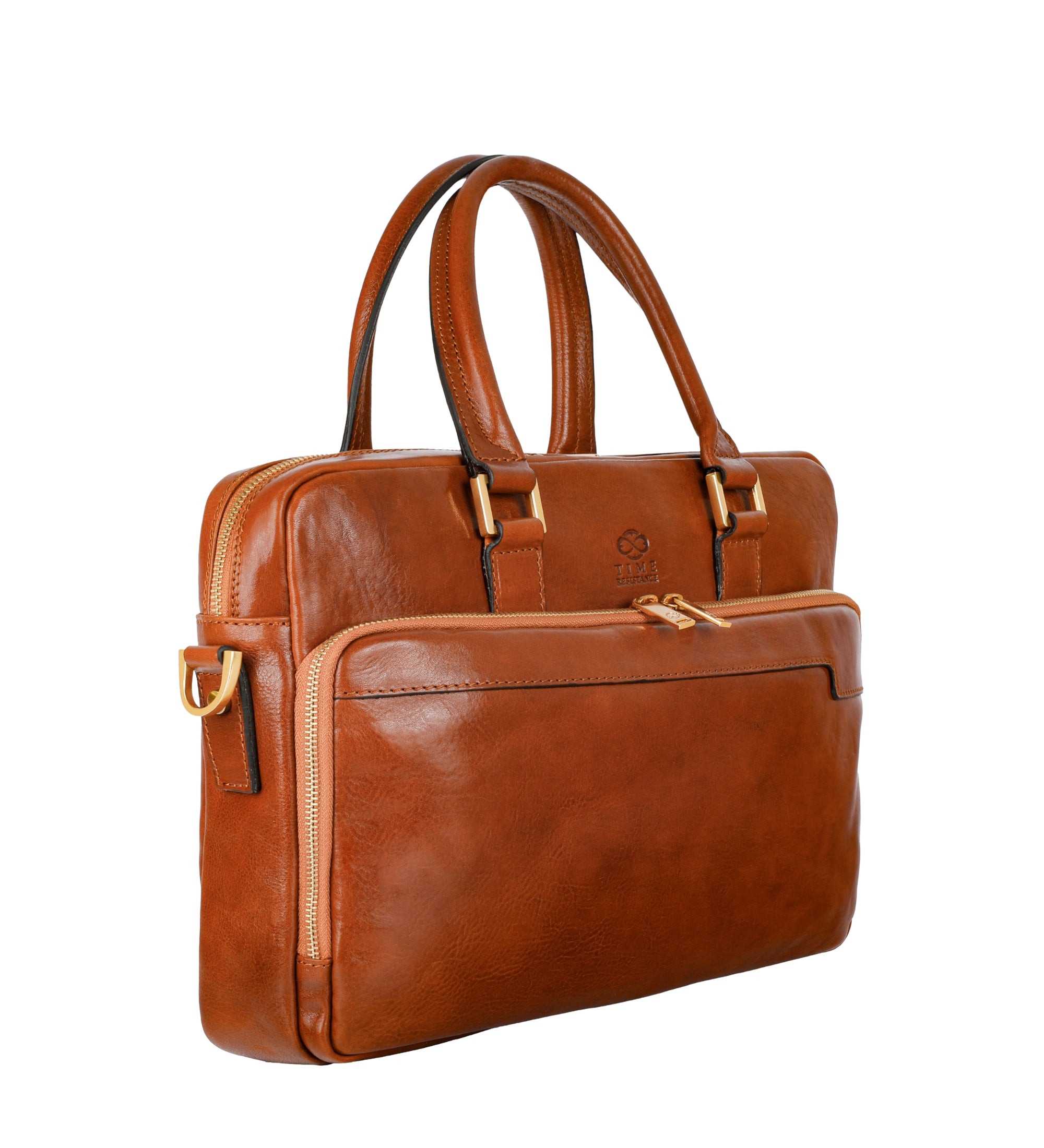 Womens Leather Briefcase Laptop Bag - Orlando
