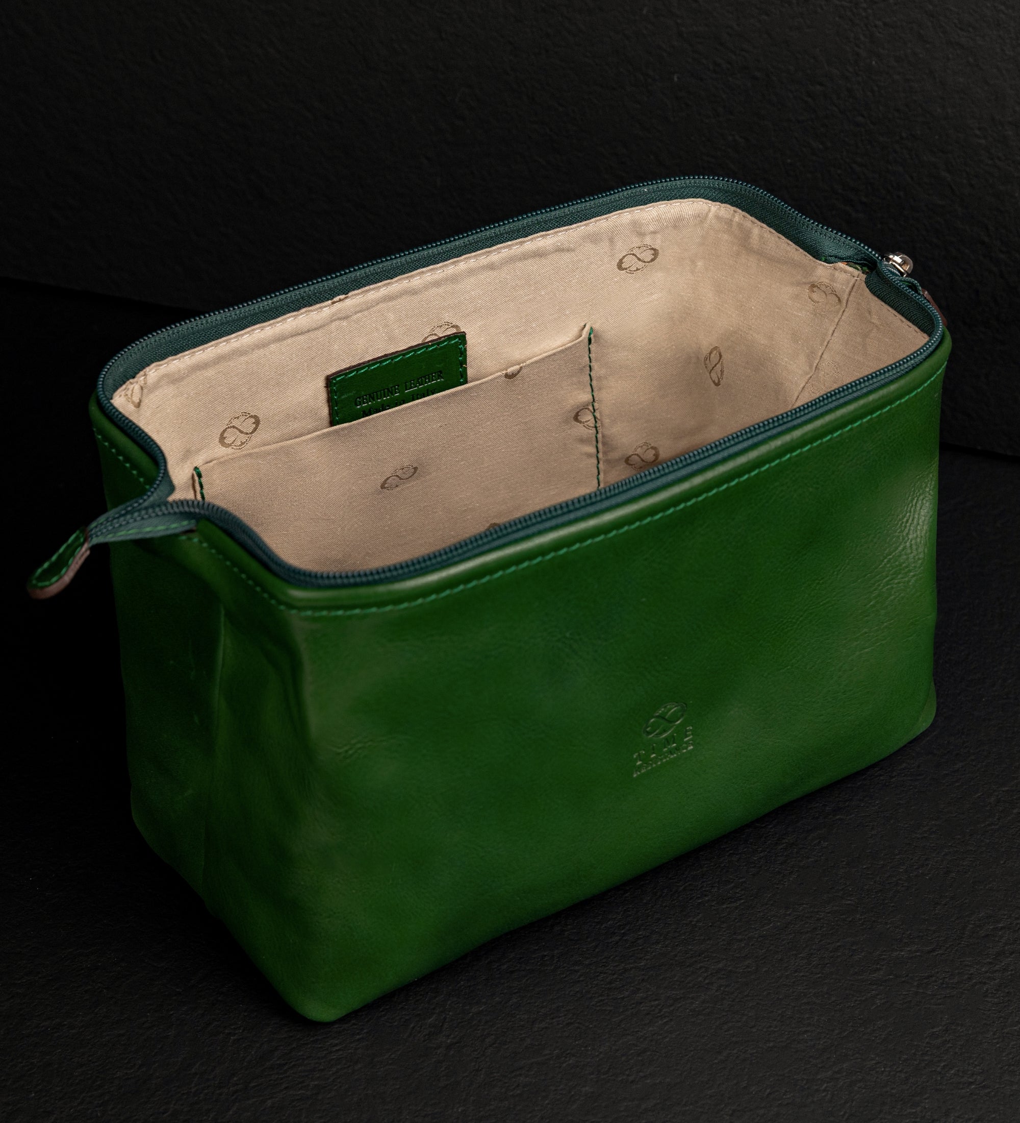 Leather Toiletry Bag - Four Past Midnight