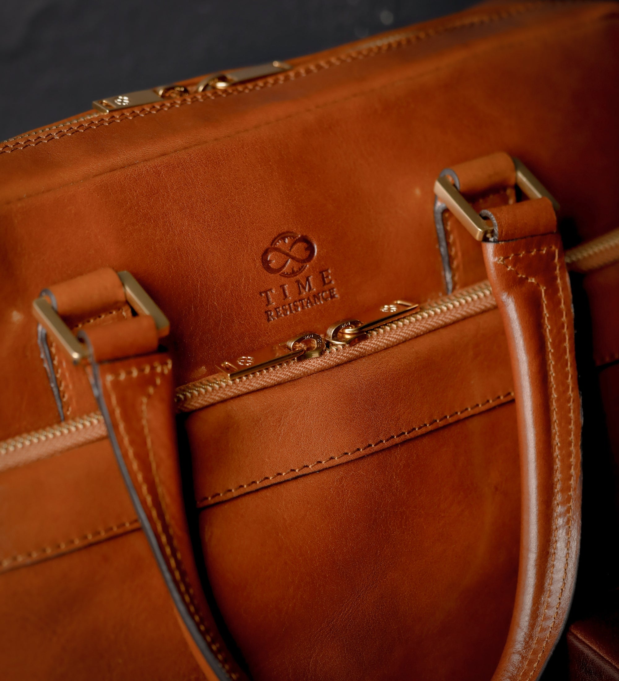 Womens Leather Briefcase Laptop Bag - Orlando