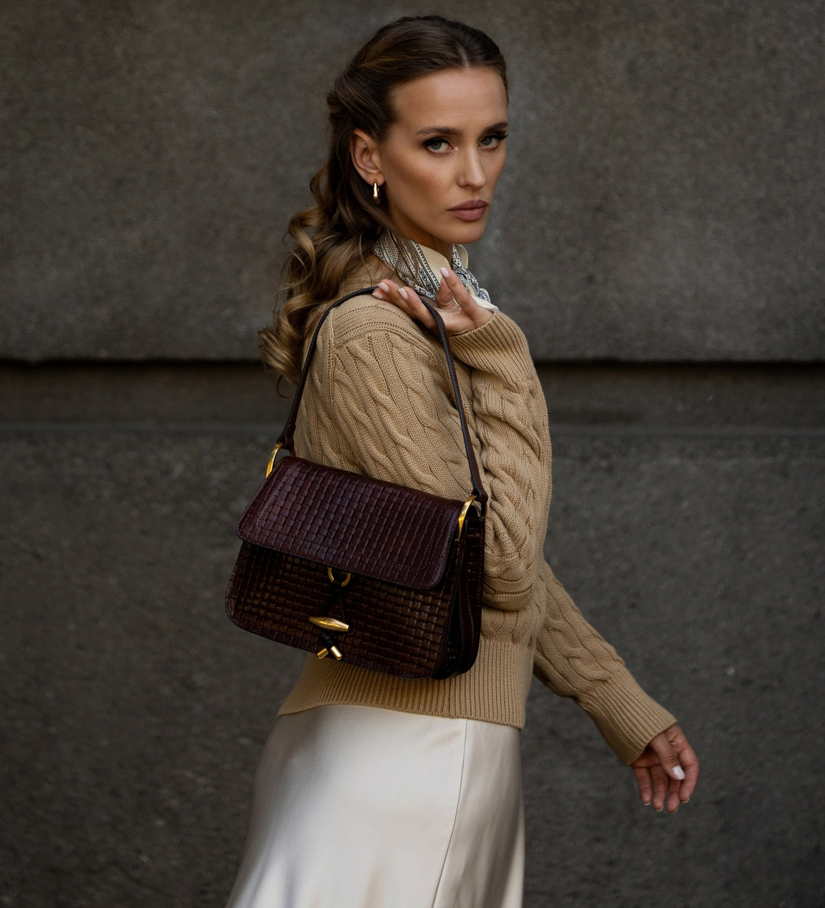 Leather Flap Bag for Women - Possession