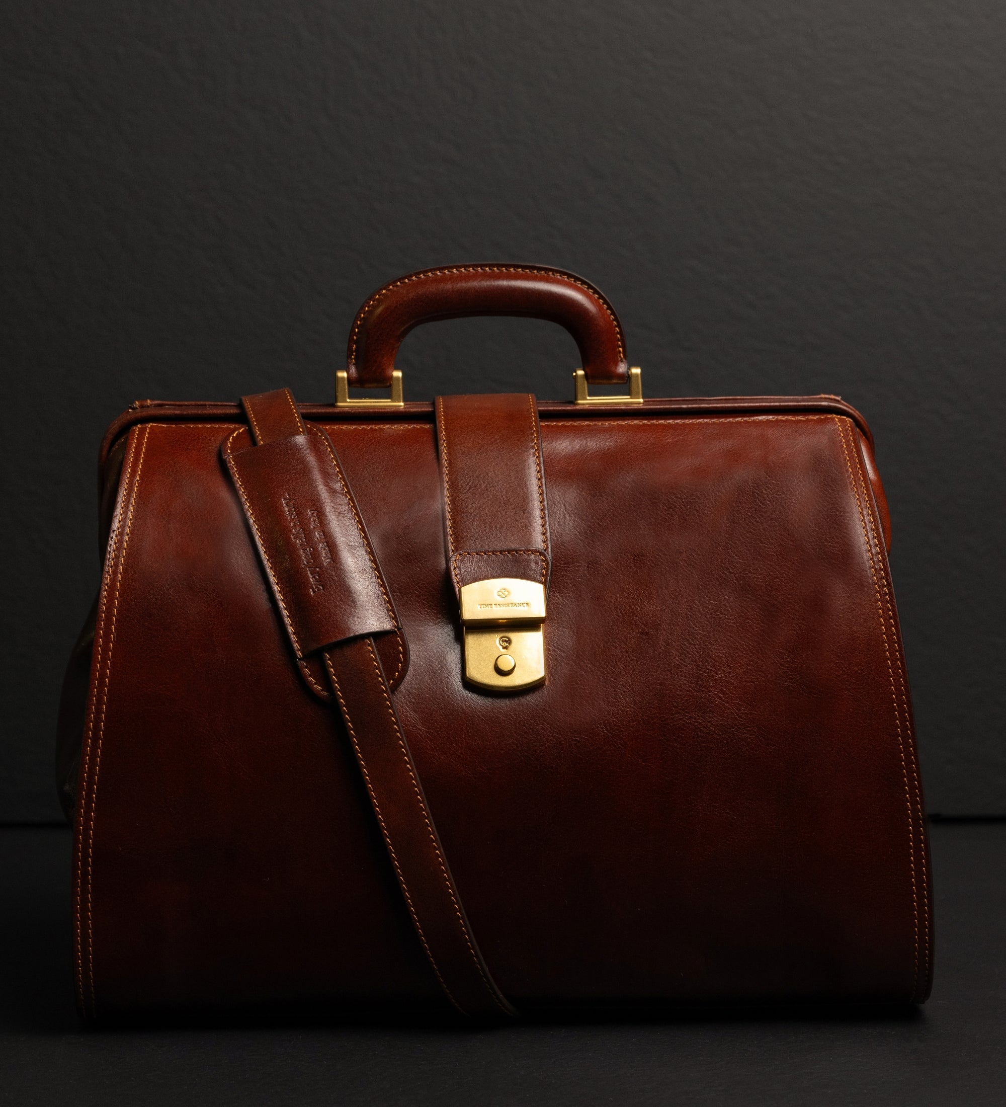 Large Leather Doctor Bag for Women - Mrs Dalloway