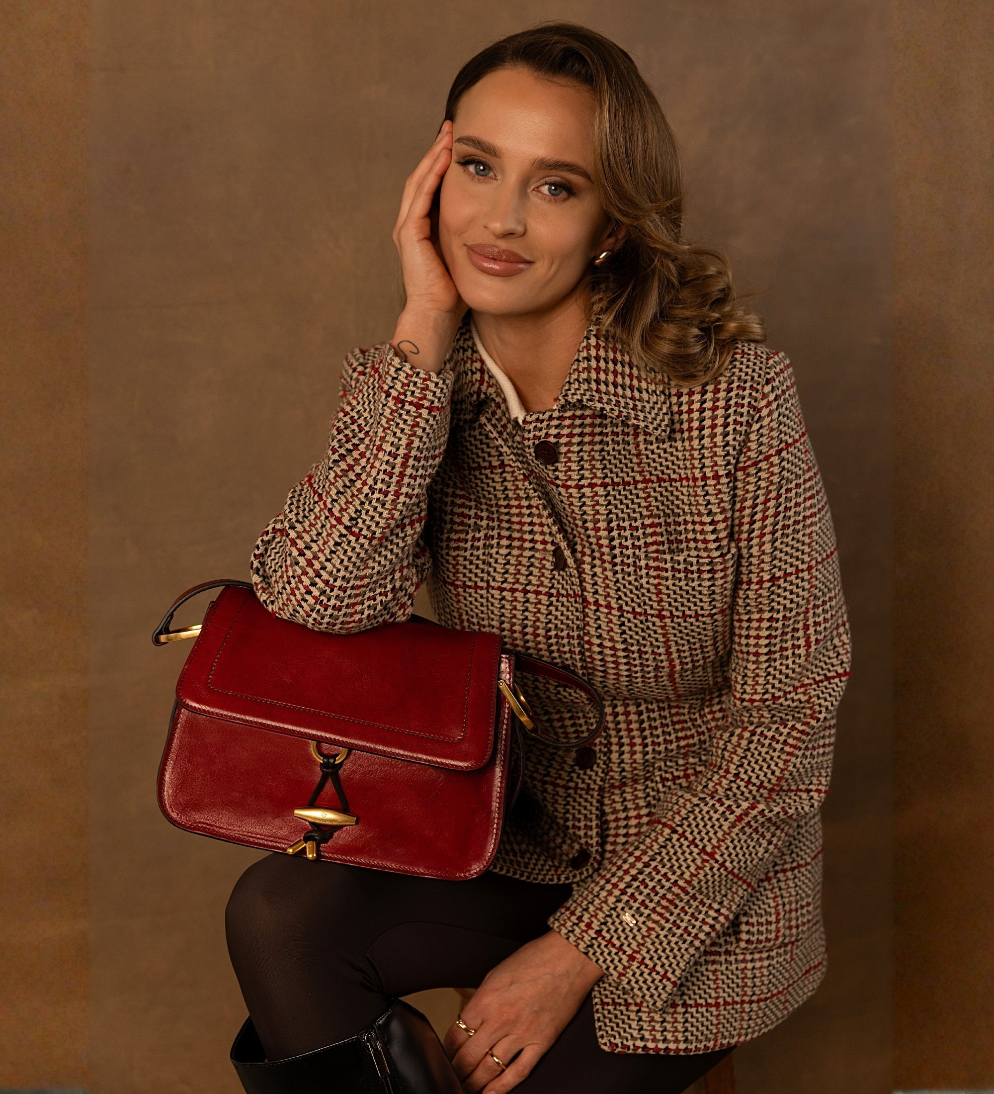 Leather Hobo Bag for Women - Possession