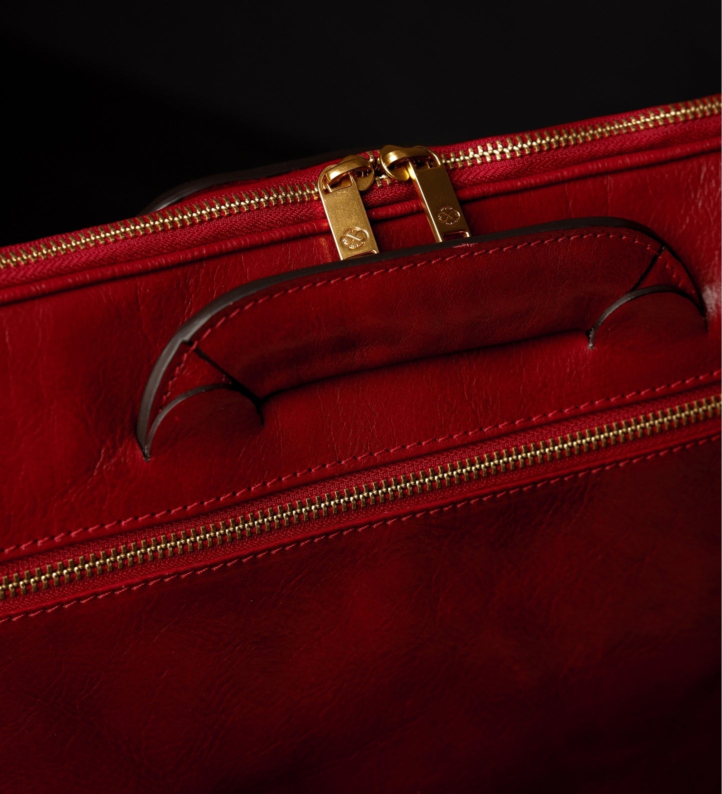 Womens Leather Briefcase Laptop Bag - Brave New World