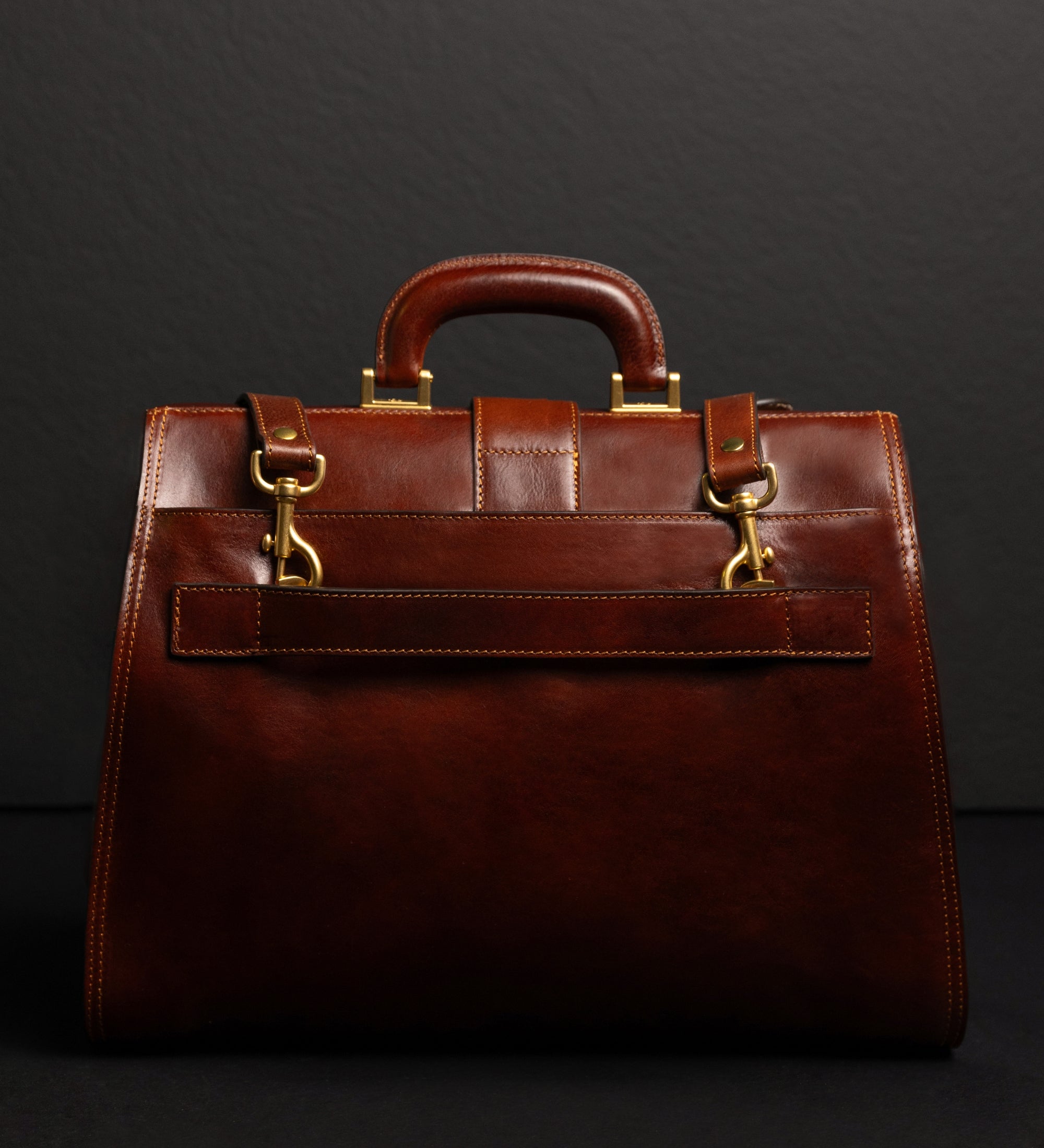 Large Leather Doctor Bag - Mrs Dalloway