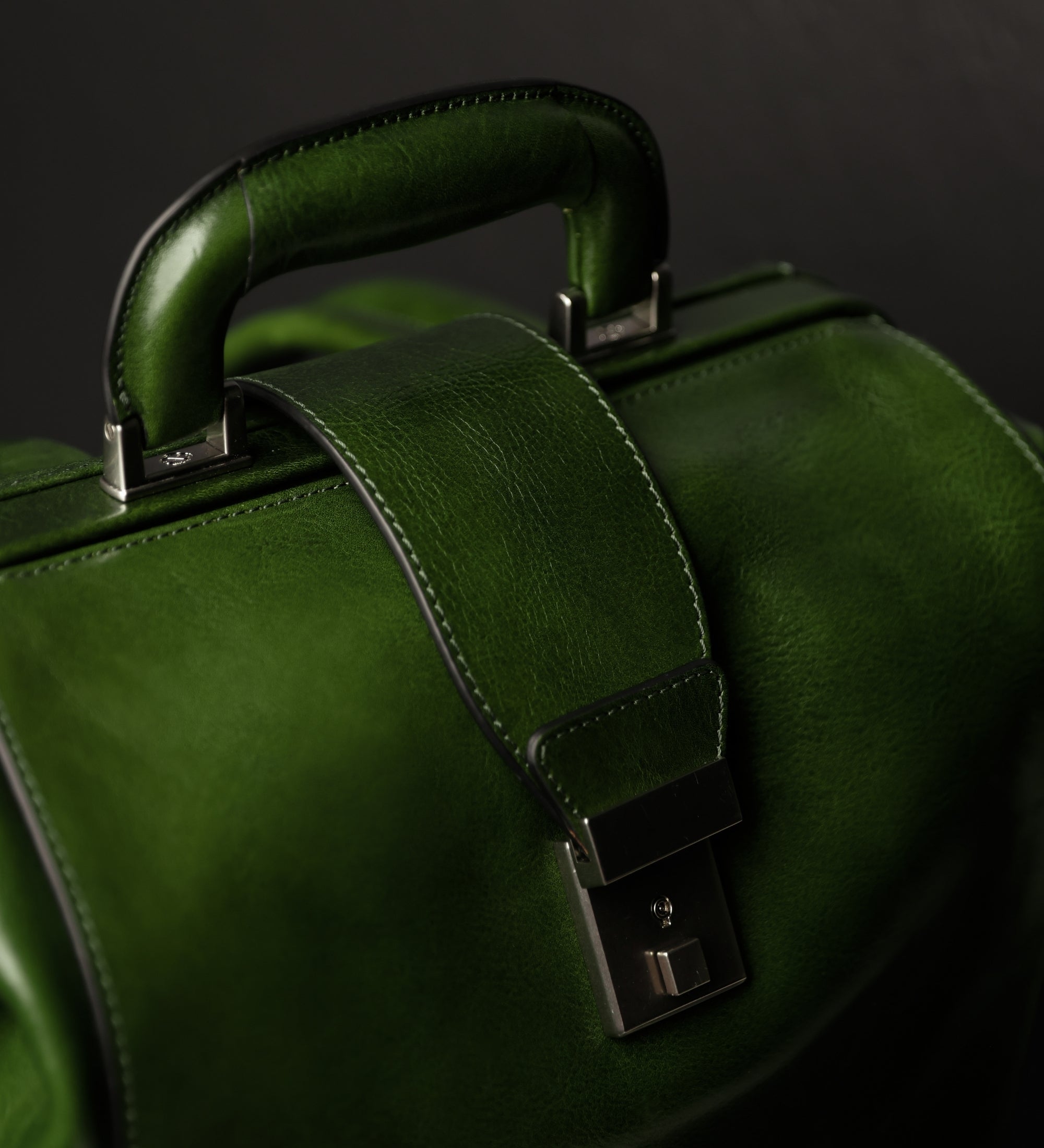 Leather Backpack - A Brief Story of Time