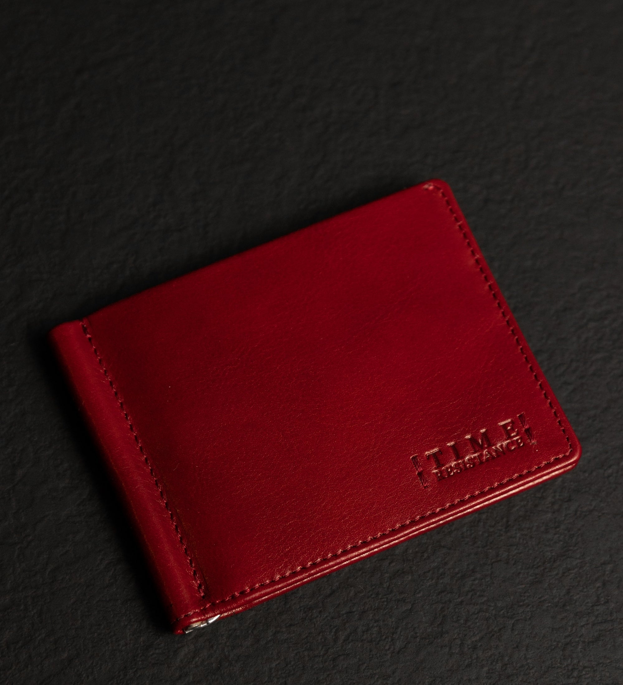 Leather Money Clip Wallet - The Outsider